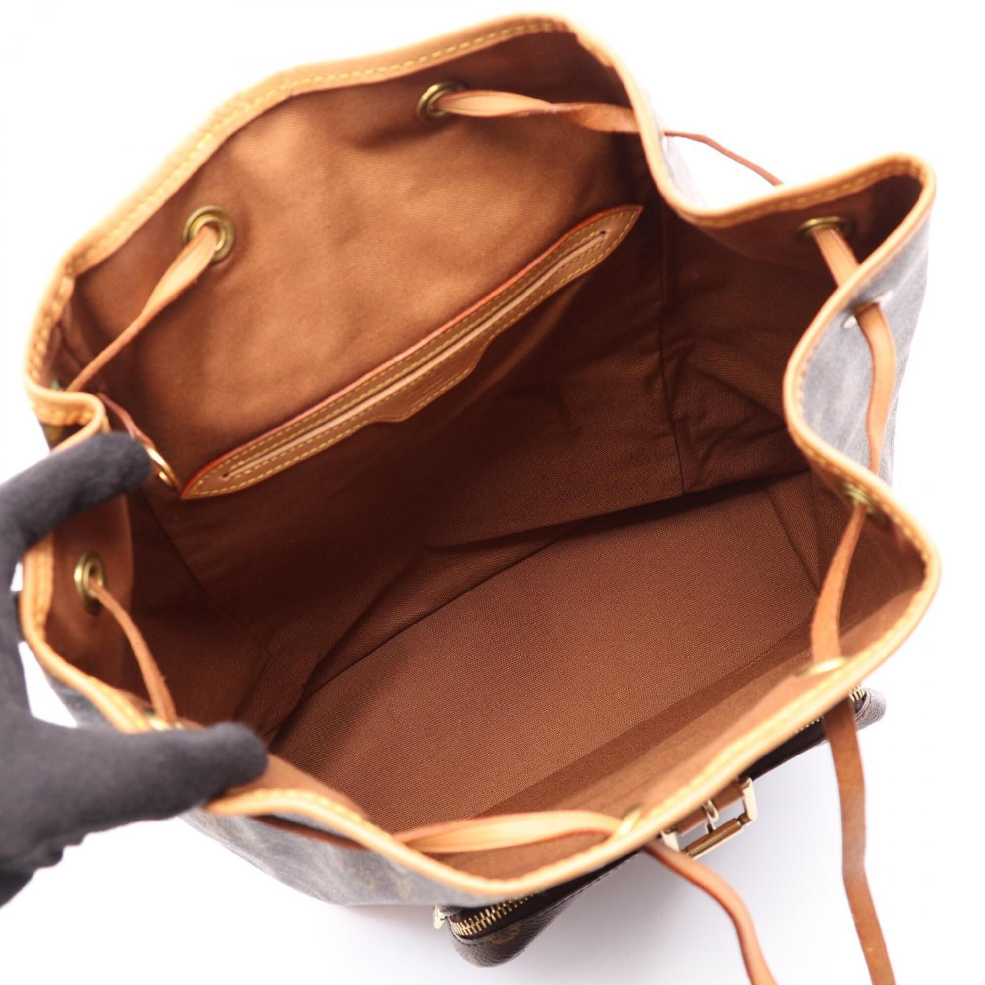 Coated Canvas Leather Backpack Handbag (Pre-Owned) - Louis Vuitton - Modalova