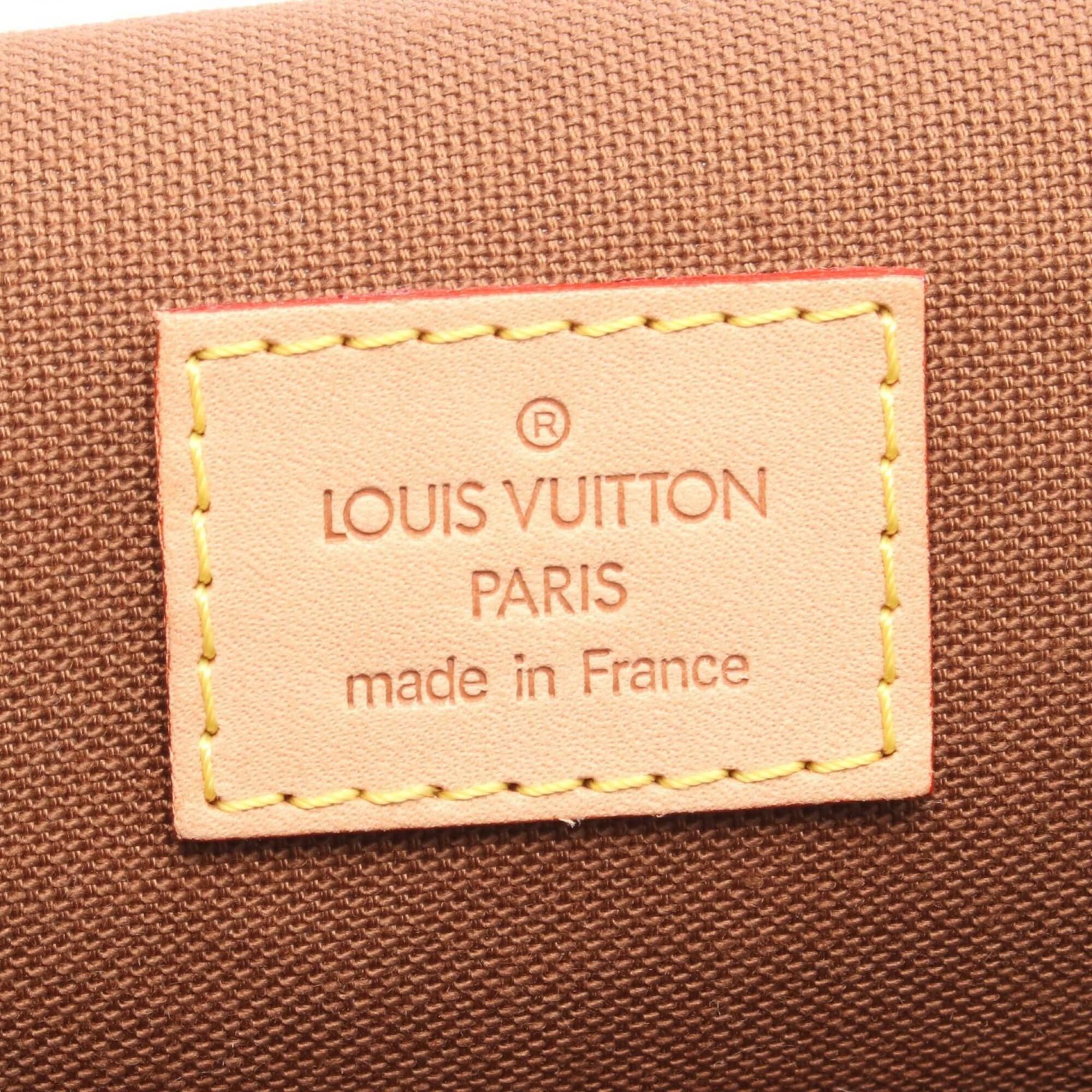 Coated Canvas Leather Handbag Shoulder Bag (Pre-Owned) - Louis Vuitton - Modalova