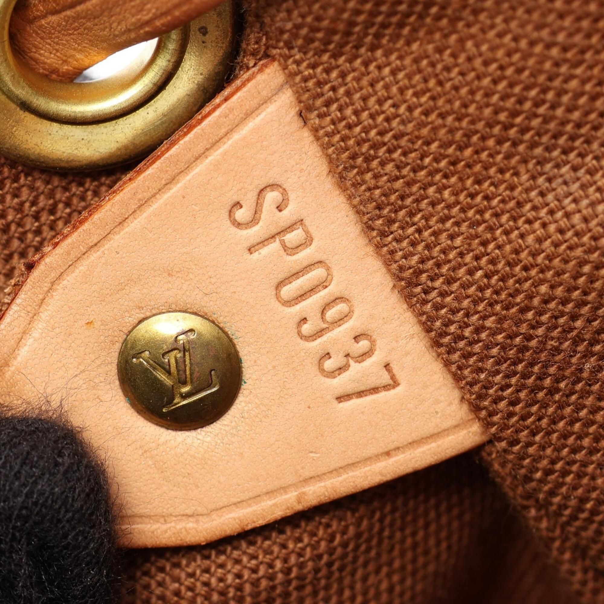 Coated Canvas Leather Backpack Handbag (Pre-Owned) - Louis Vuitton - Modalova