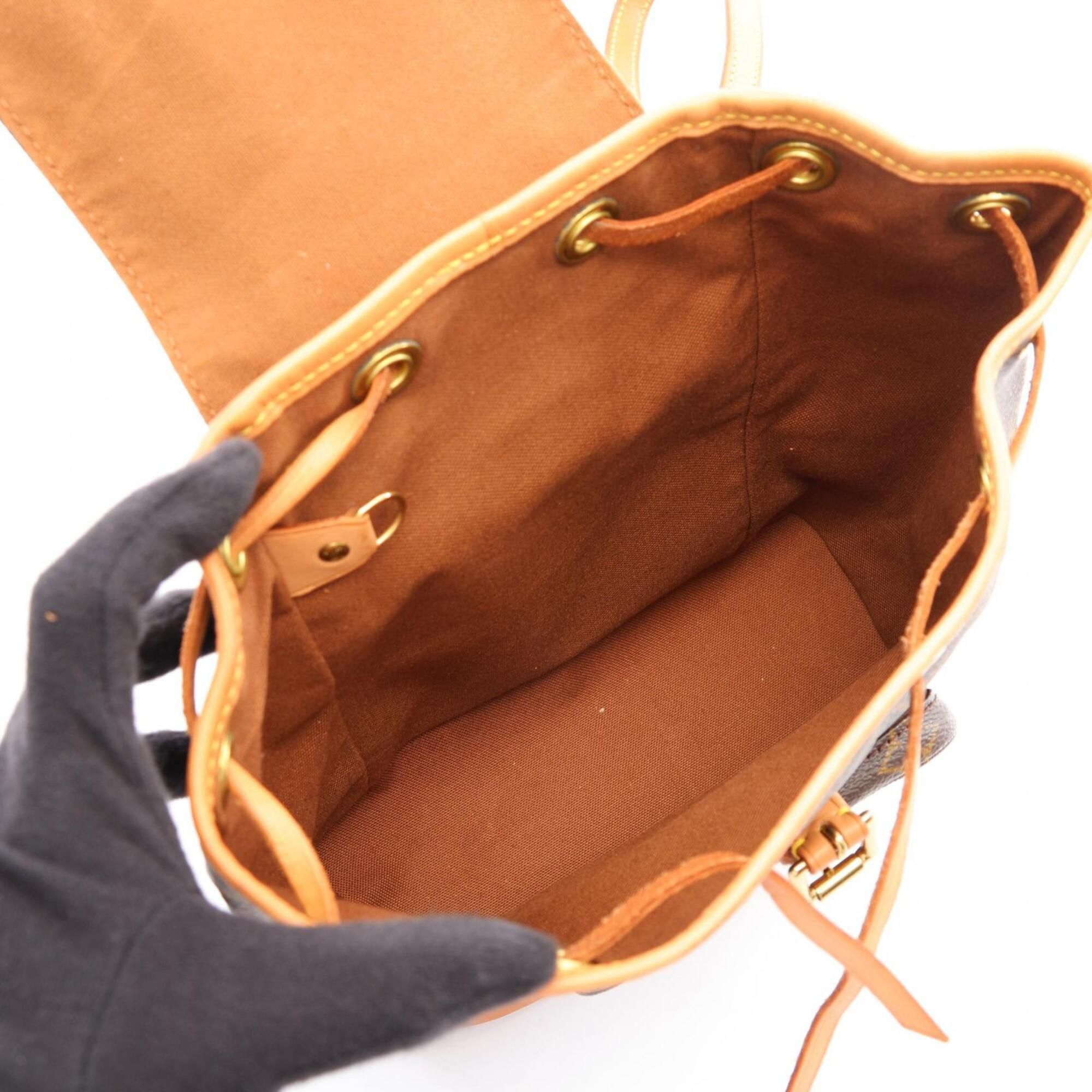 Coated Canvas Leather Backpack Handbag (Pre-Owned) - Louis Vuitton - Modalova