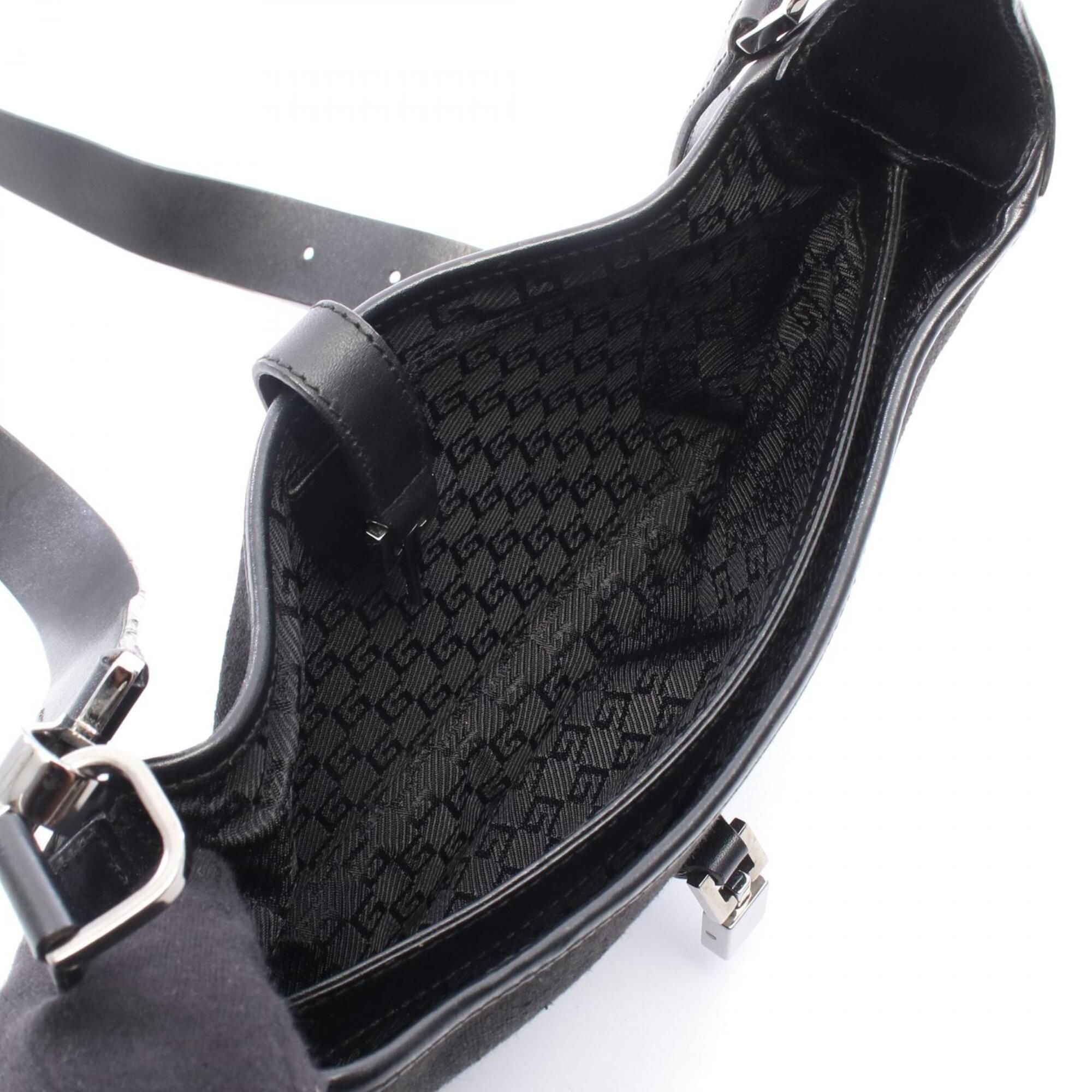 Canvas Leather Handbag Shoulder Bag (Pre-Owned) - Gucci - Modalova