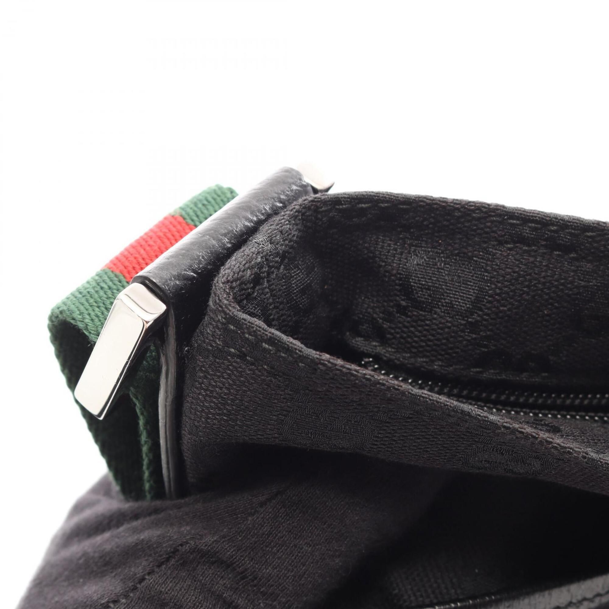 Canvas Leather Handbag Shoulder Bag (Pre-Owned) - Gucci - Modalova