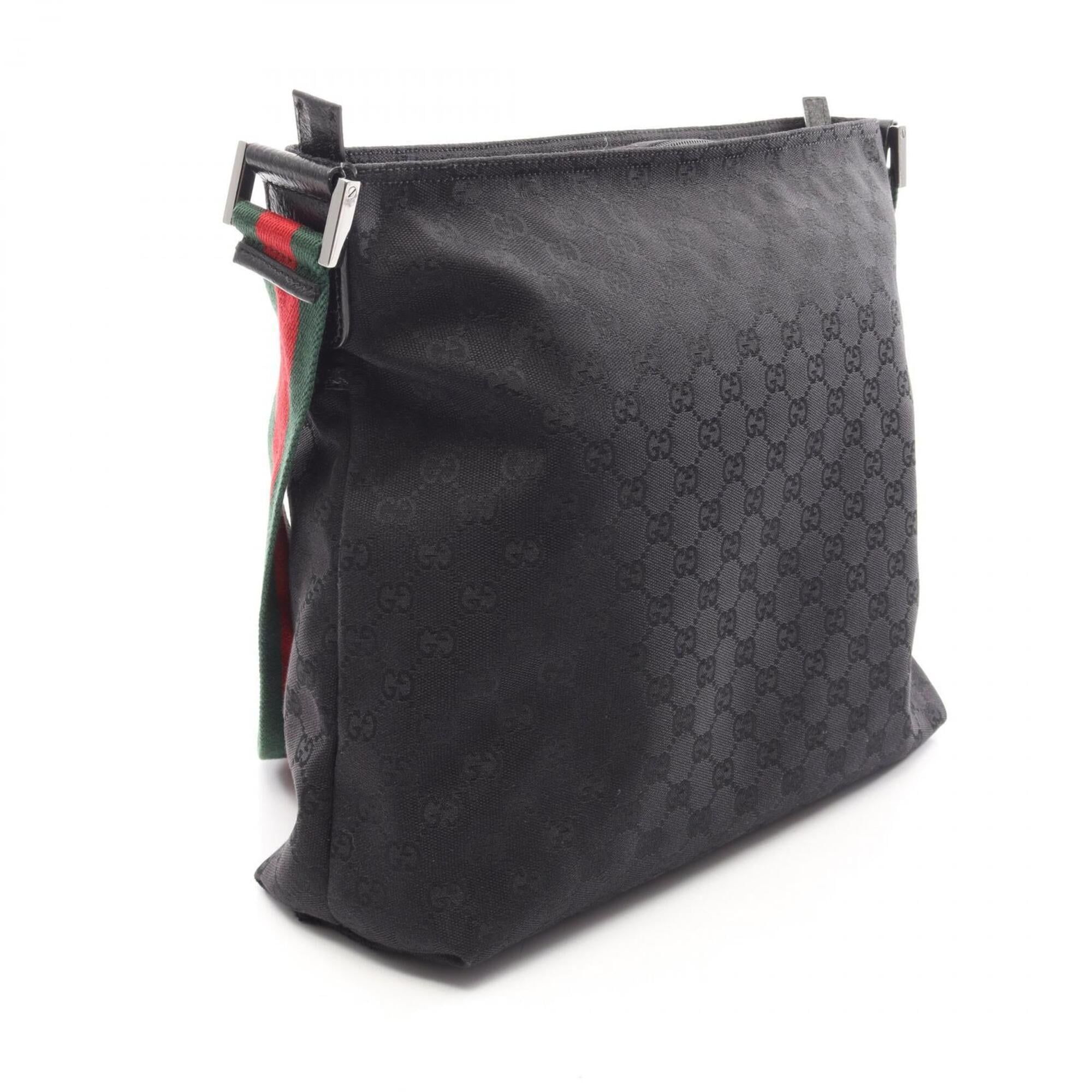 Canvas Leather Handbag Shoulder Bag (Pre-Owned) - Gucci - Modalova
