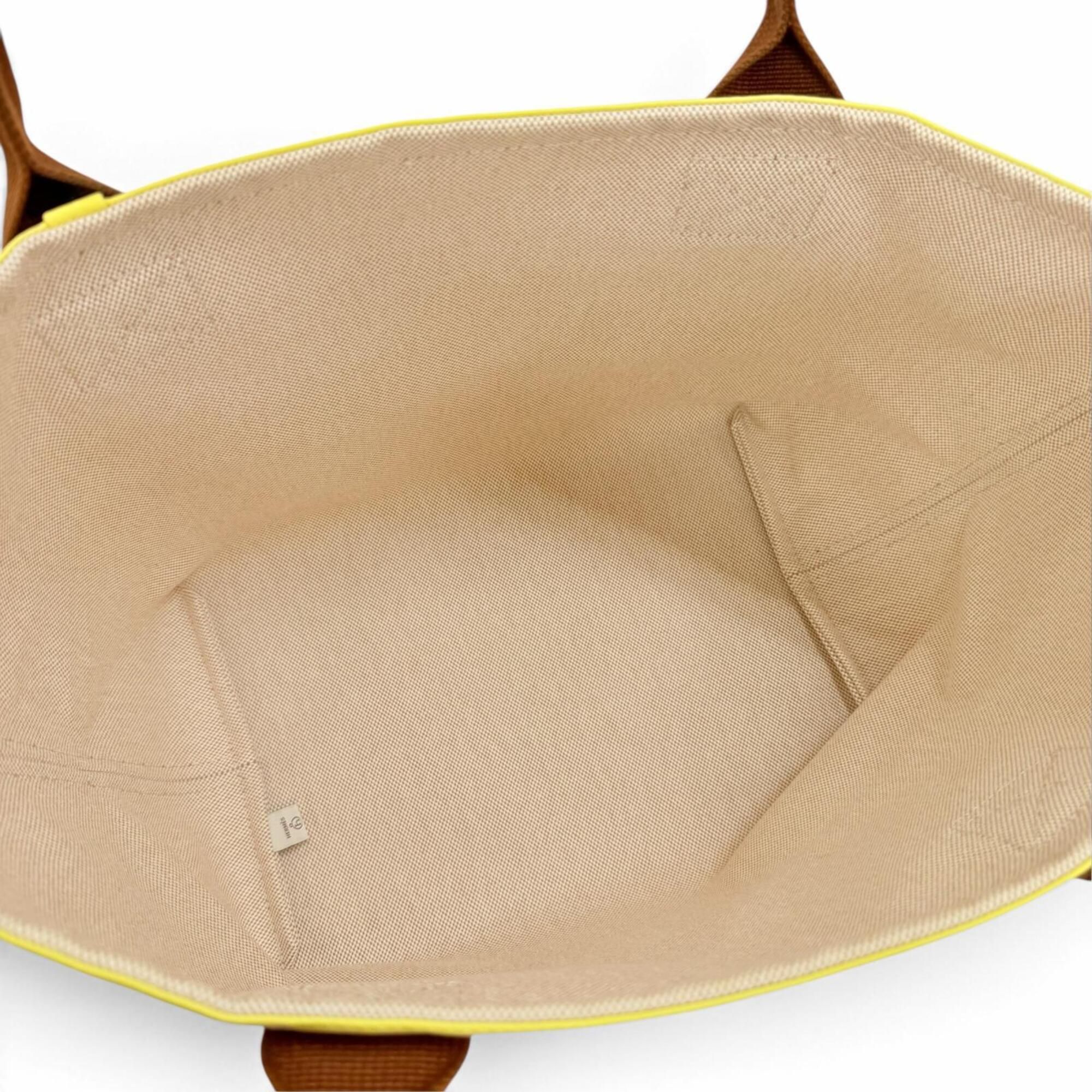 Canvas Leather Handbag Tote Bag (Pre-Owned) - Hermes - Modalova
