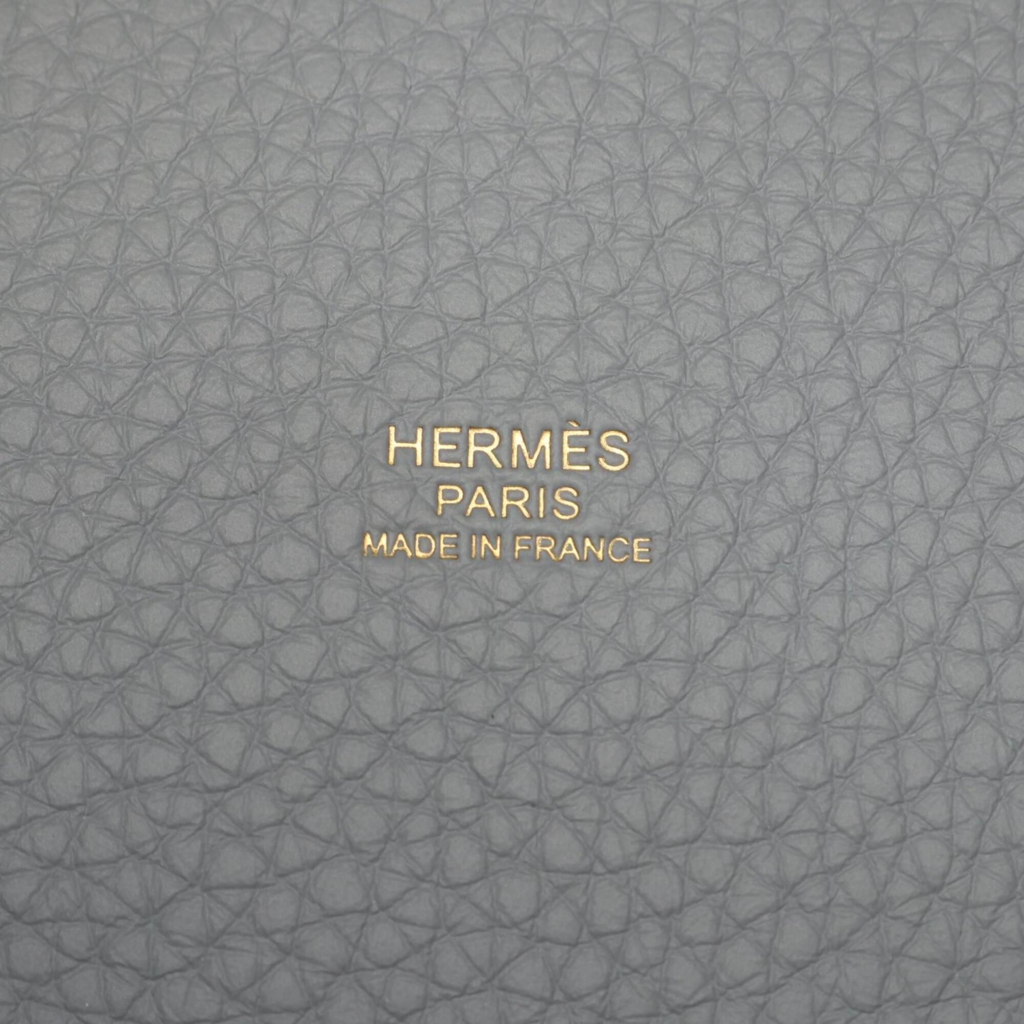 Taurillon Clemence Leather Leather Handbag (Pre-Owned) - Hermes - Modalova
