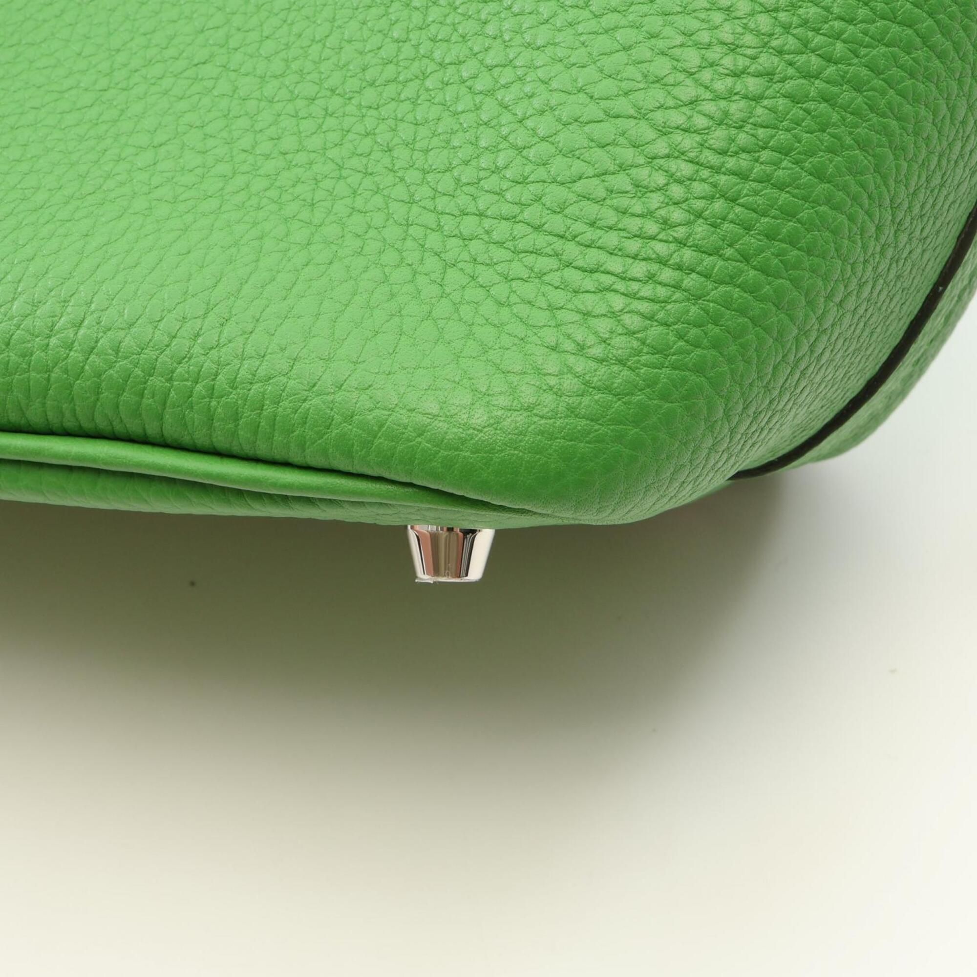 Taurillon Clemence Leather Leather Handbag (Pre-Owned) - Hermes - Modalova