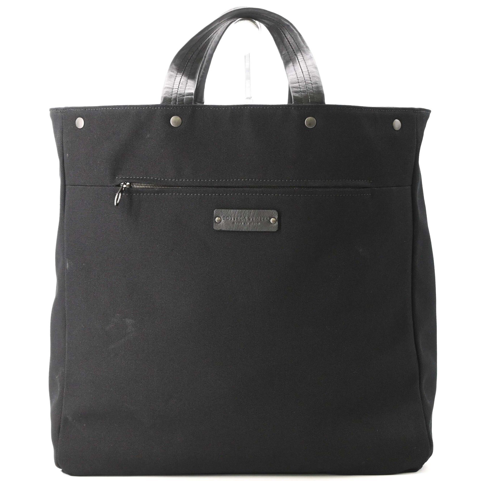 Canvas Shoulder Bag (Pre-Owned) - Bottega Veneta - Modalova