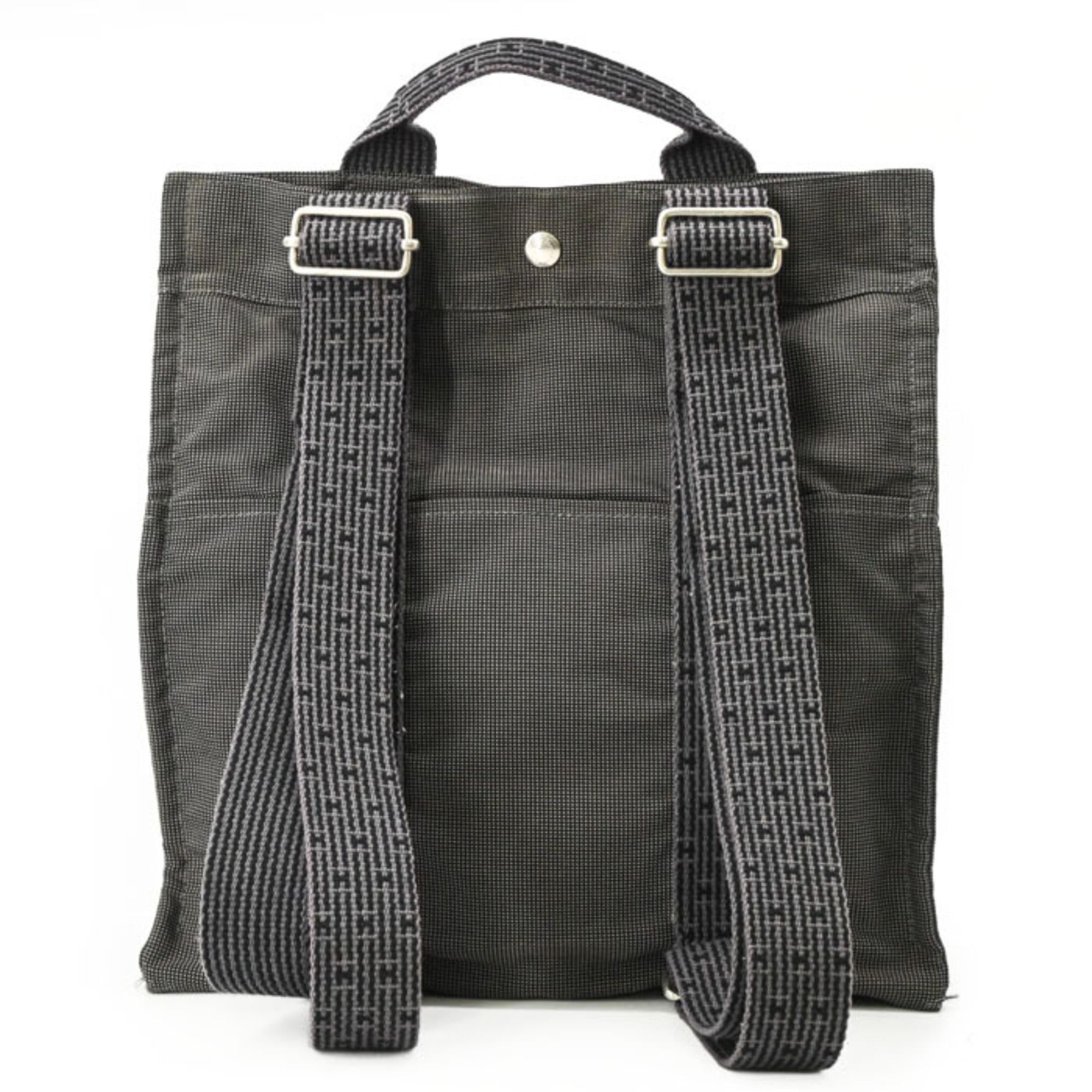 Her Line Nylon Canvas Backpack (Pre-Owned) - Hermes - Modalova