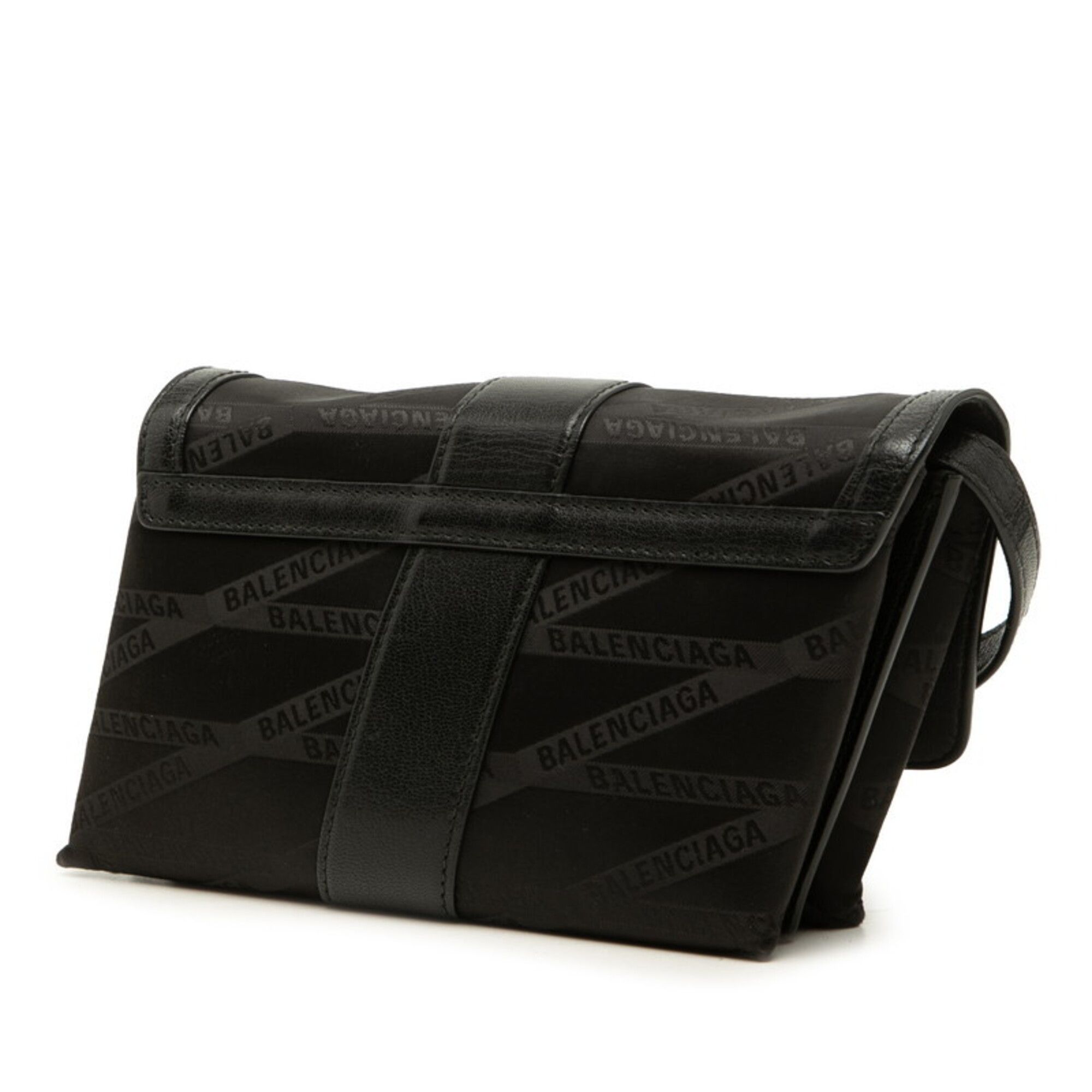 Nylon Leather Shoulder Bag (Pre-Owned) - Balenciaga - Modalova