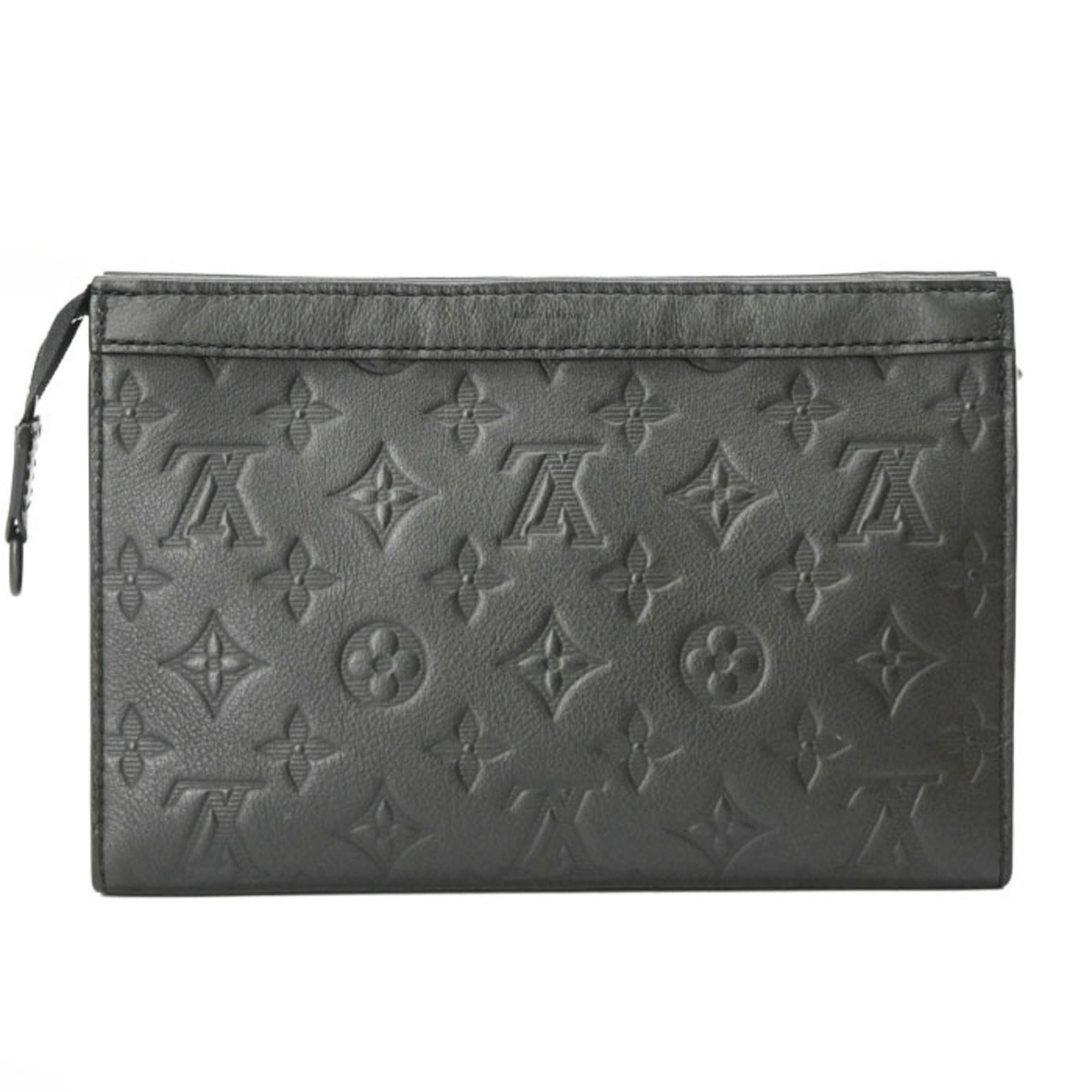 Monogram Shadow Leather Pouch Shoulder Bag (Pre-Owned) - Louis Vuitton - Modalova