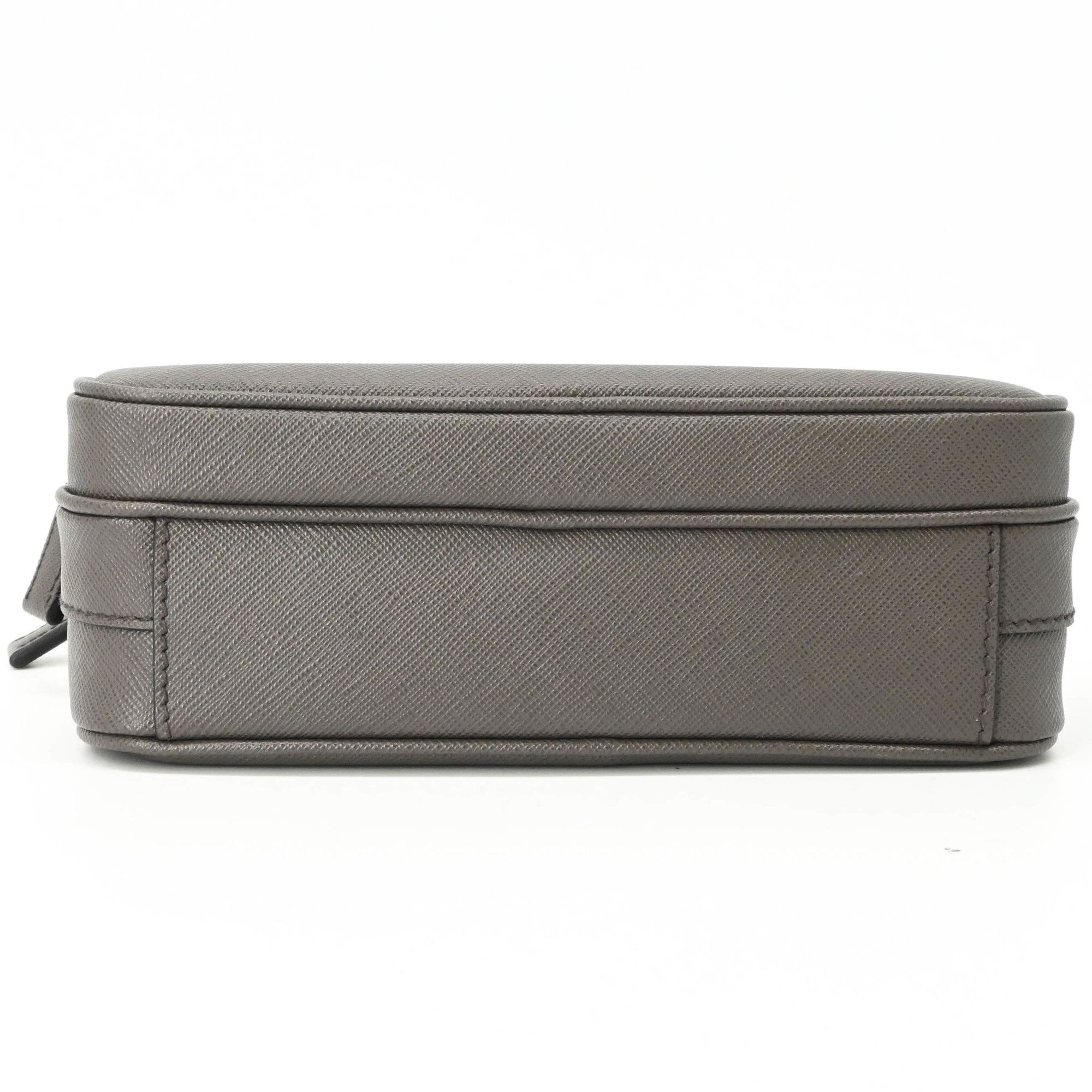 Saffiano Leather Pouch Shoulder Bag (Pre-Owned) - Prada - Modalova