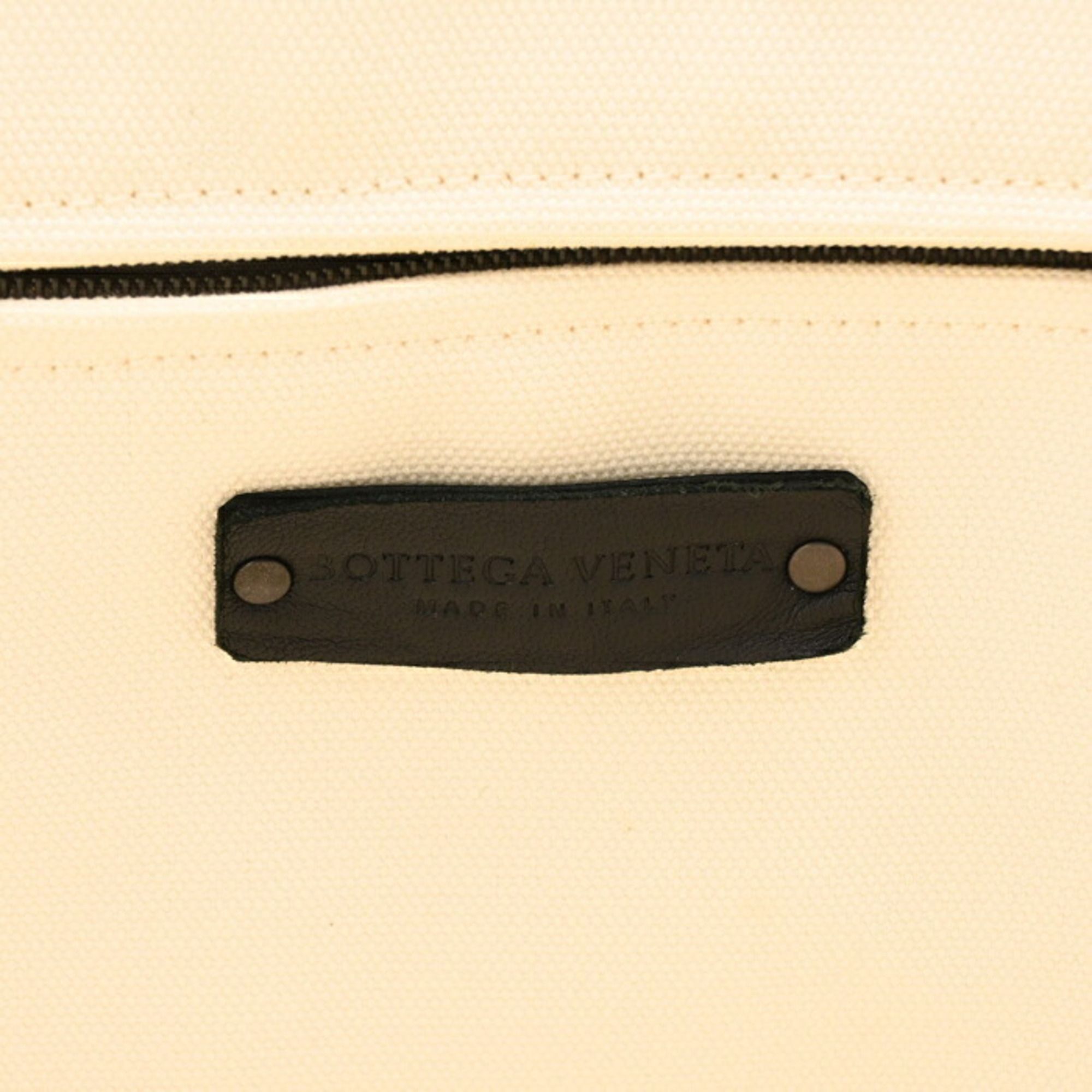 Canvas Shoulder Bag Tote Bag (Pre-Owned) - Bottega Veneta - Modalova