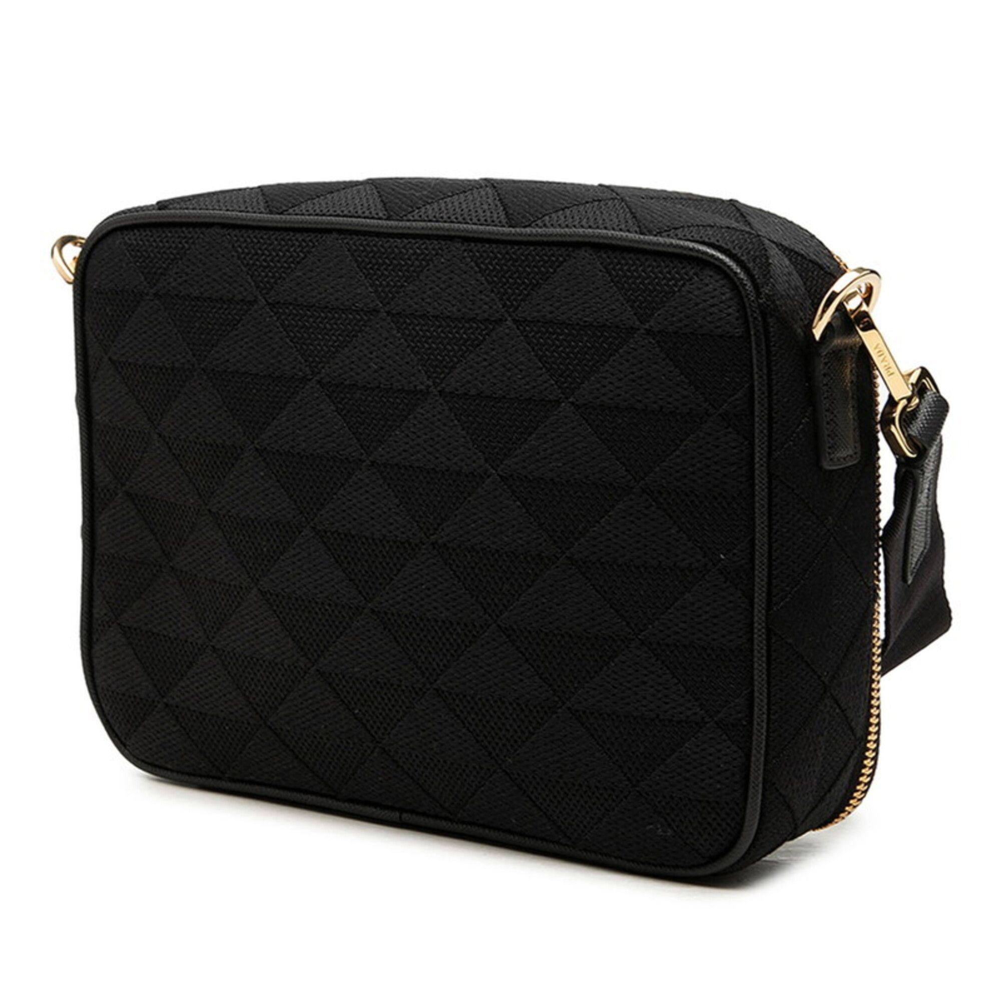 Canvas Leather Shoulder Bag (Pre-Owned) - Prada - Modalova