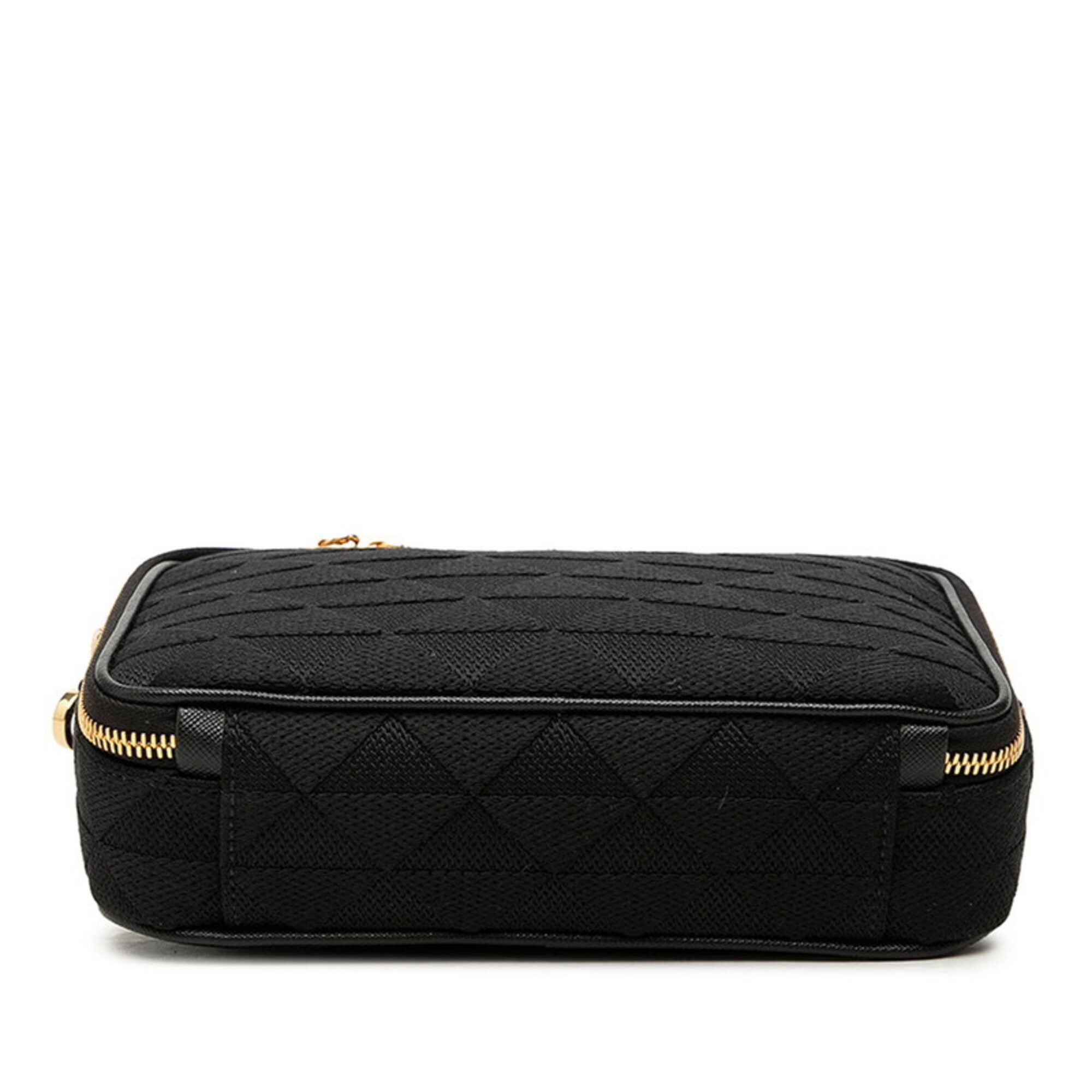 Canvas Leather Shoulder Bag (Pre-Owned) - Prada - Modalova