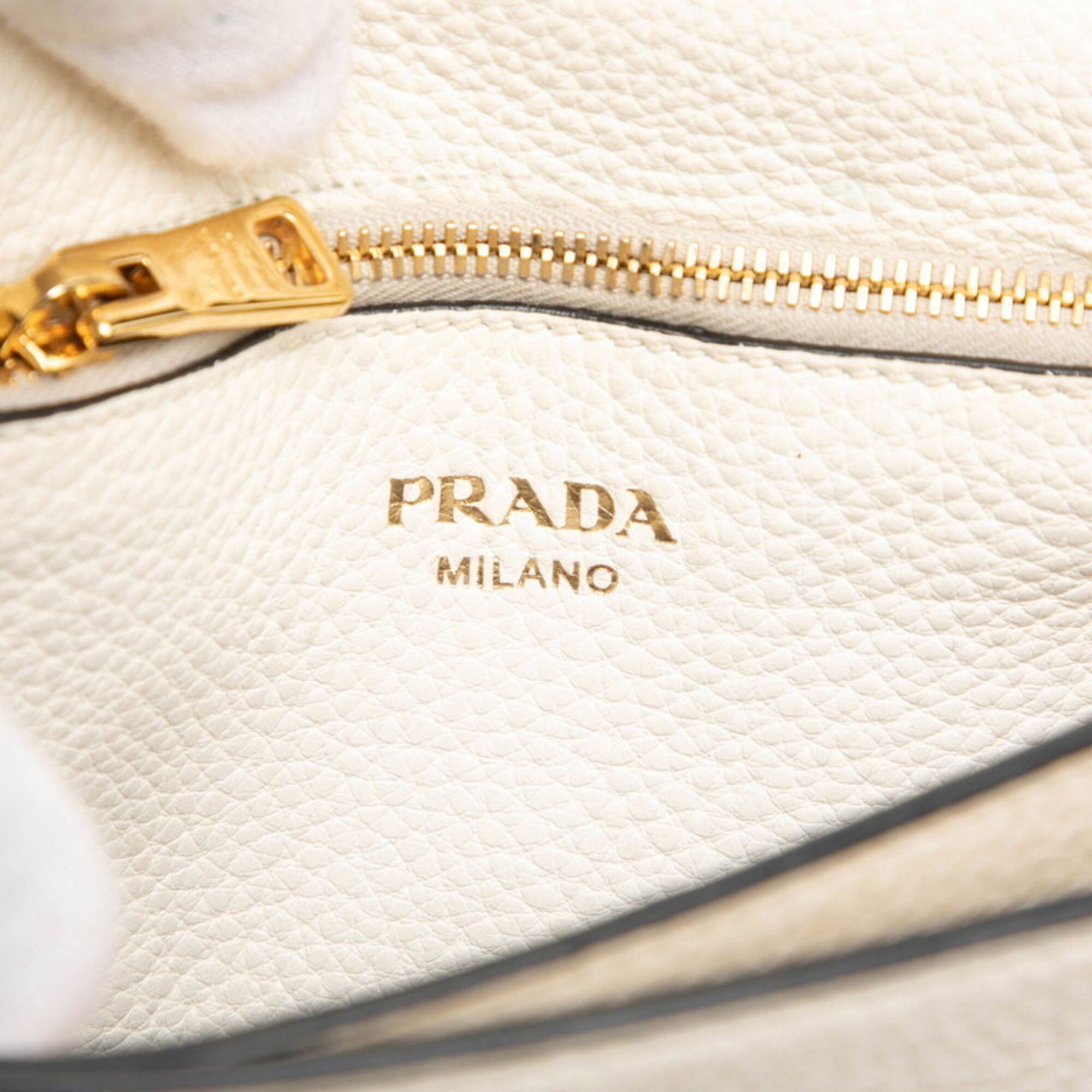 Leather Shoulder Bag (Pre-Owned) - Prada - Modalova