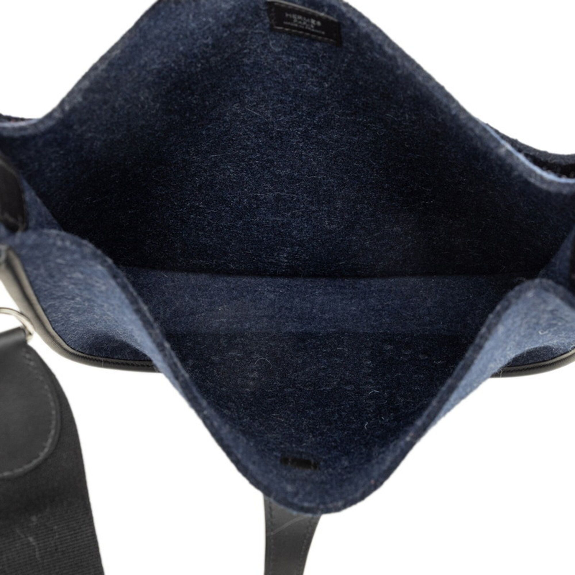 Felt Leather Shoulder Bag (Pre-Owned) - Hermes - Modalova