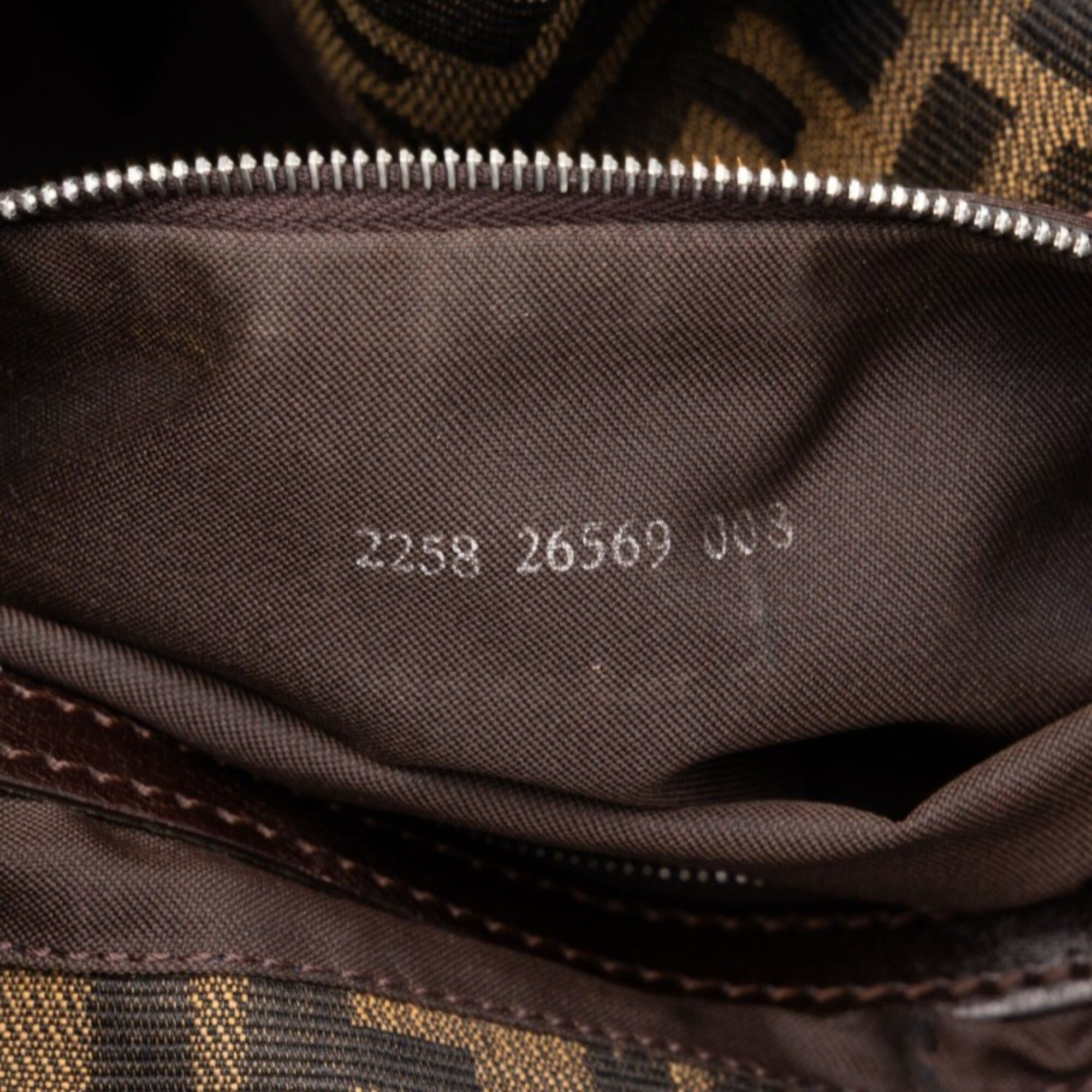 Canvas Leather Shoulder Bag (Pre-Owned) - Fendi - Modalova