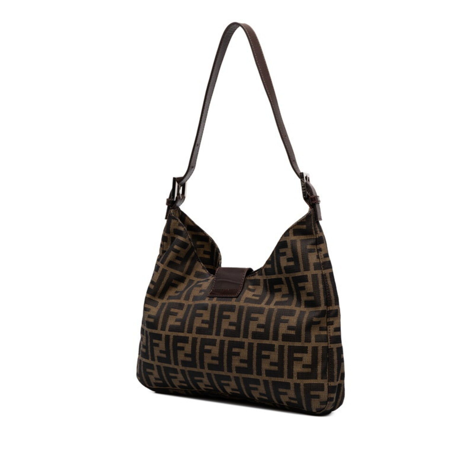 Canvas Leather Shoulder Bag (Pre-Owned) - Fendi - Modalova
