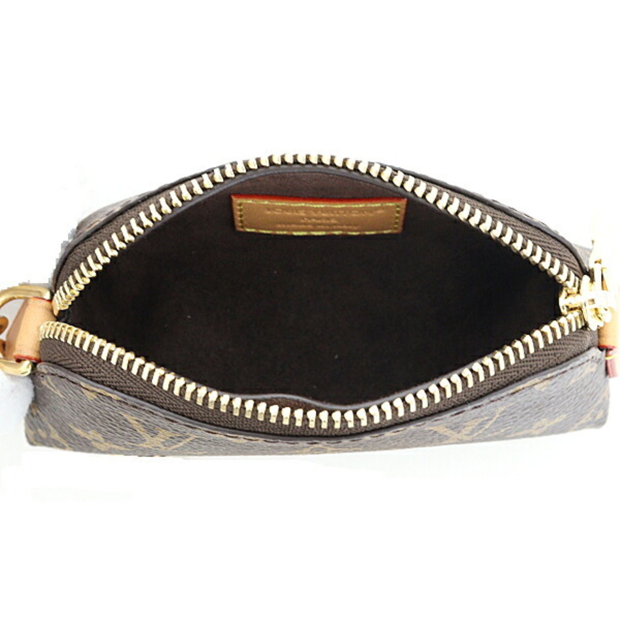 Monogram Monogram Canvas Leather Pochette Pouch (Pre-Owned) - Louis Vuitton - Modalova