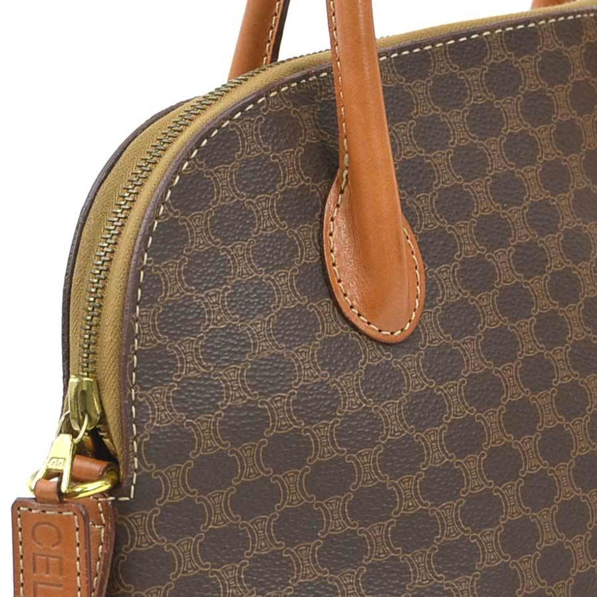 Coated Canvas Leather Handbag Shoulder Bag (Pre-Owned) - Celine - Modalova