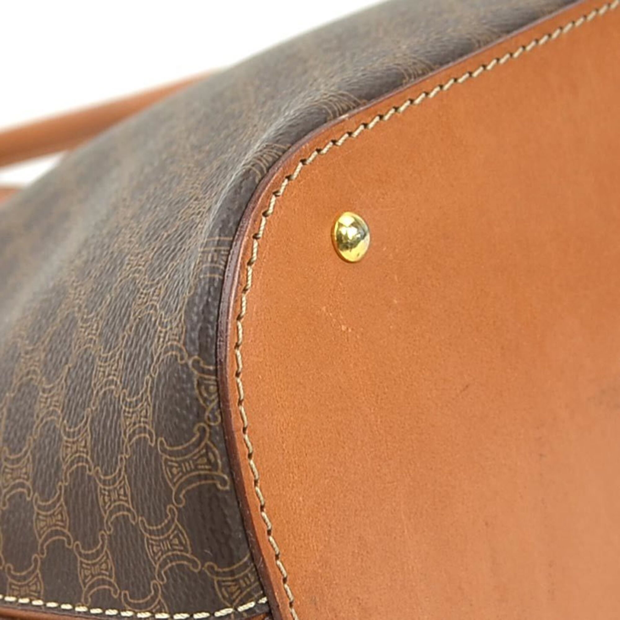 Coated Canvas Leather Handbag Shoulder Bag (Pre-Owned) - Celine - Modalova