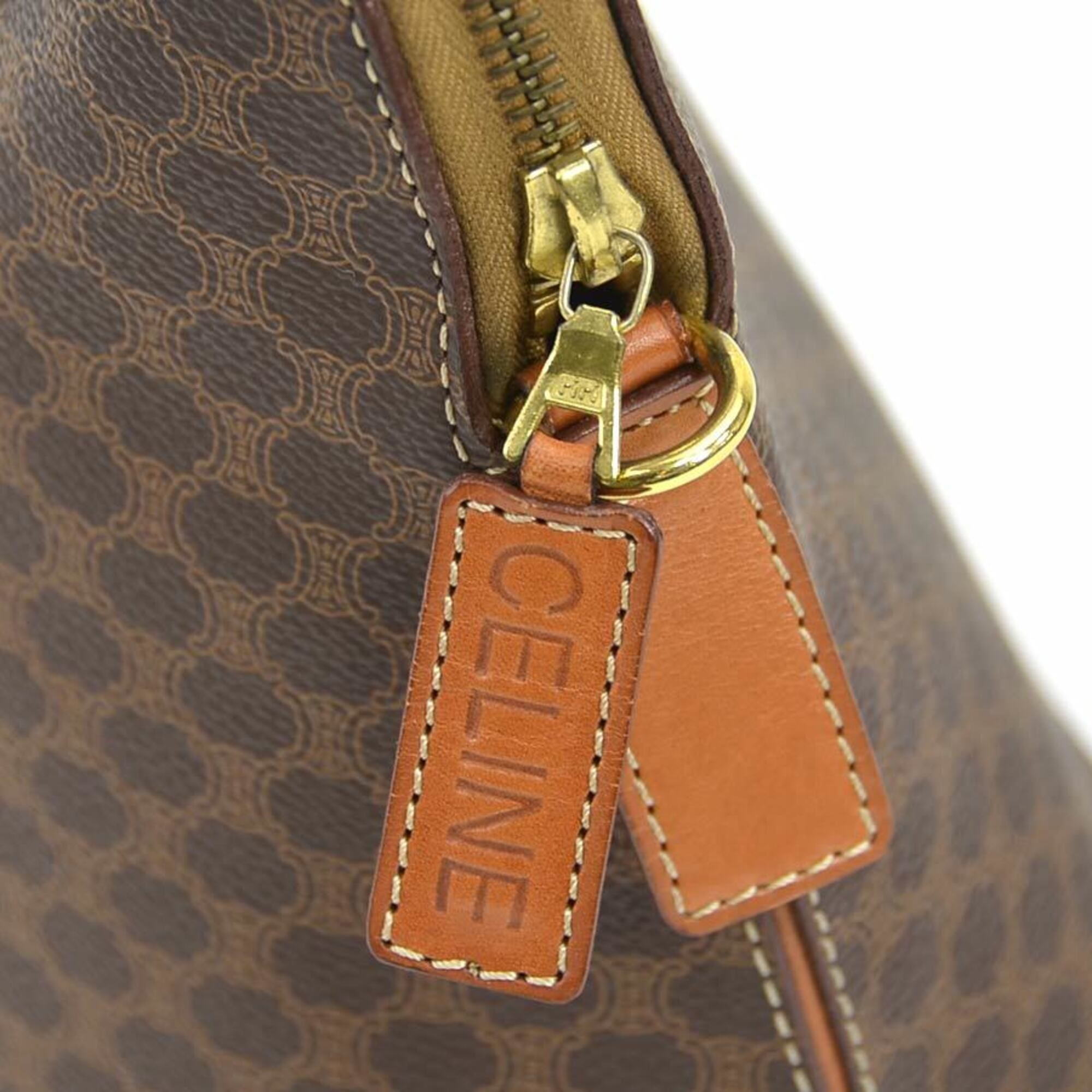Coated Canvas Leather Handbag Shoulder Bag (Pre-Owned) - Celine - Modalova