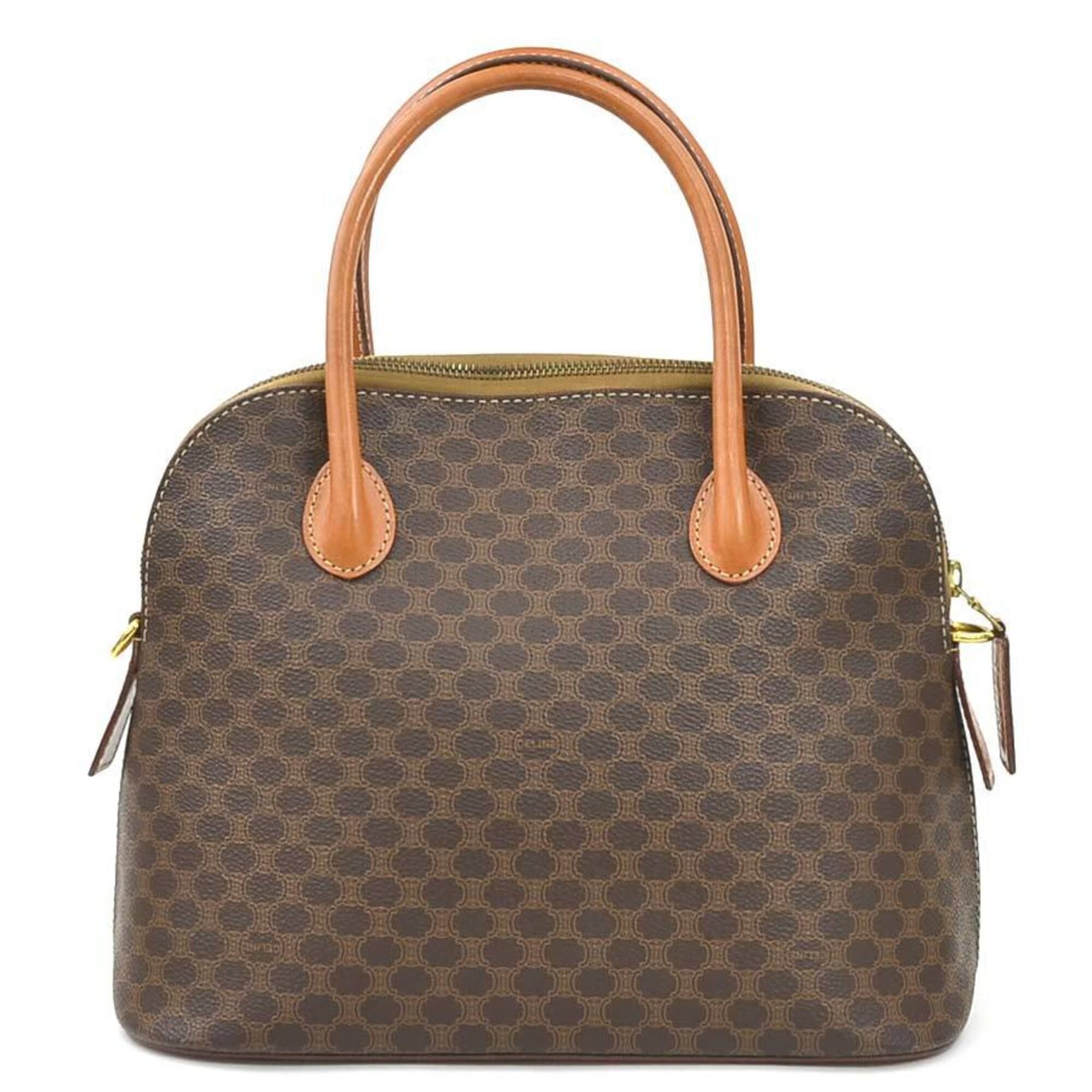 Coated Canvas Leather Handbag Shoulder Bag (Pre-Owned) - Celine - Modalova