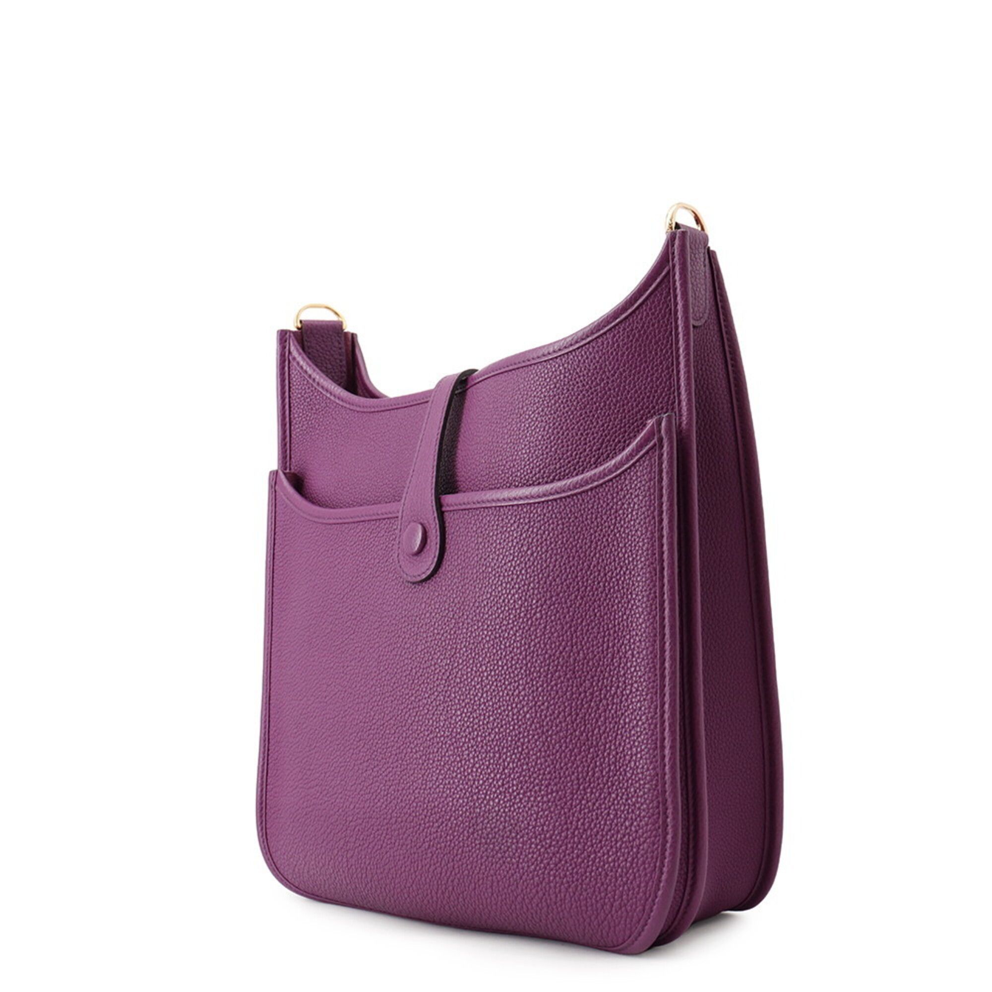Taurillon Clemence Leather Handbag Shoulder Bag (Pre-Owned) - Hermes - Modalova