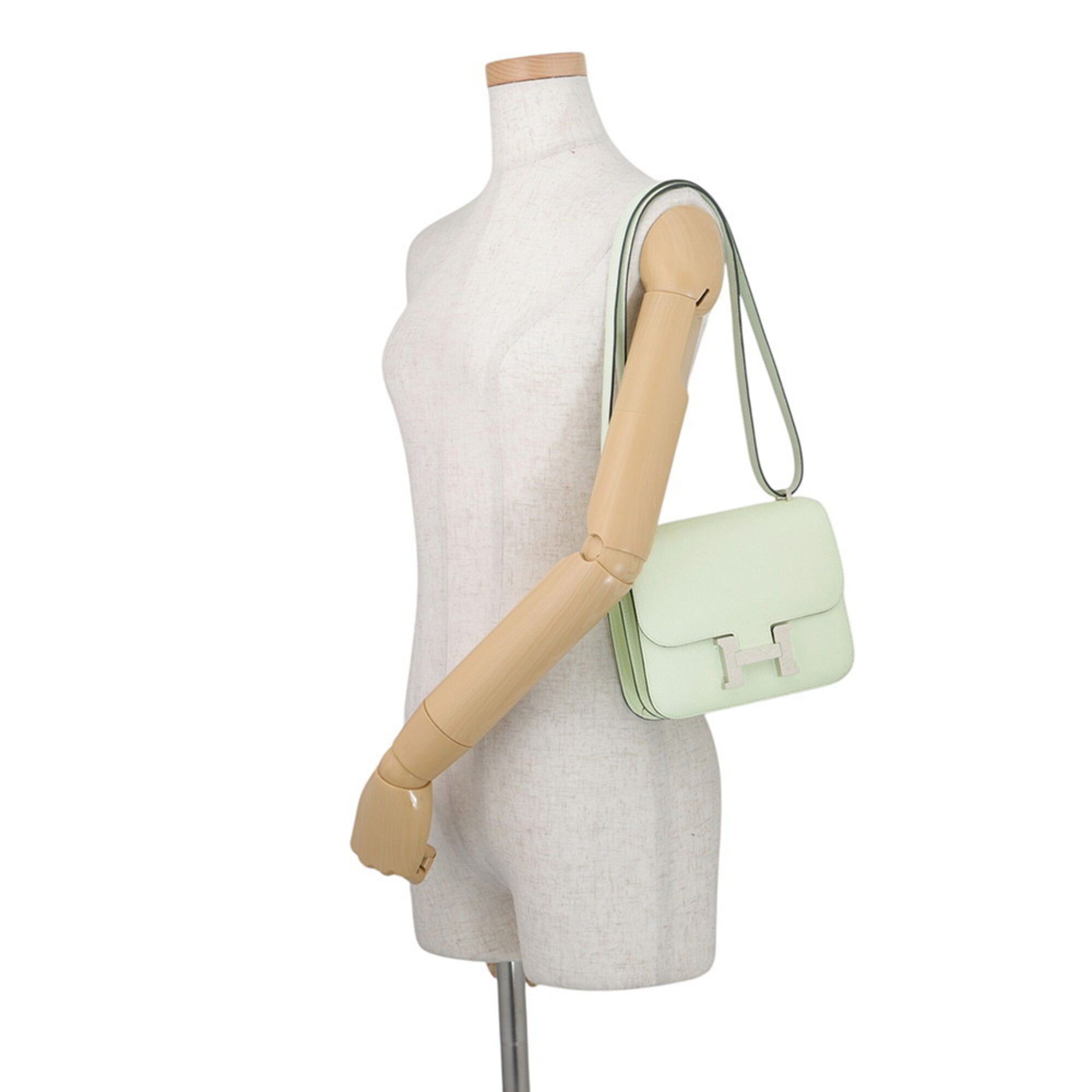 Epsom Leather Handbag Shoulder Bag (Pre-Owned) - Hermes - Modalova