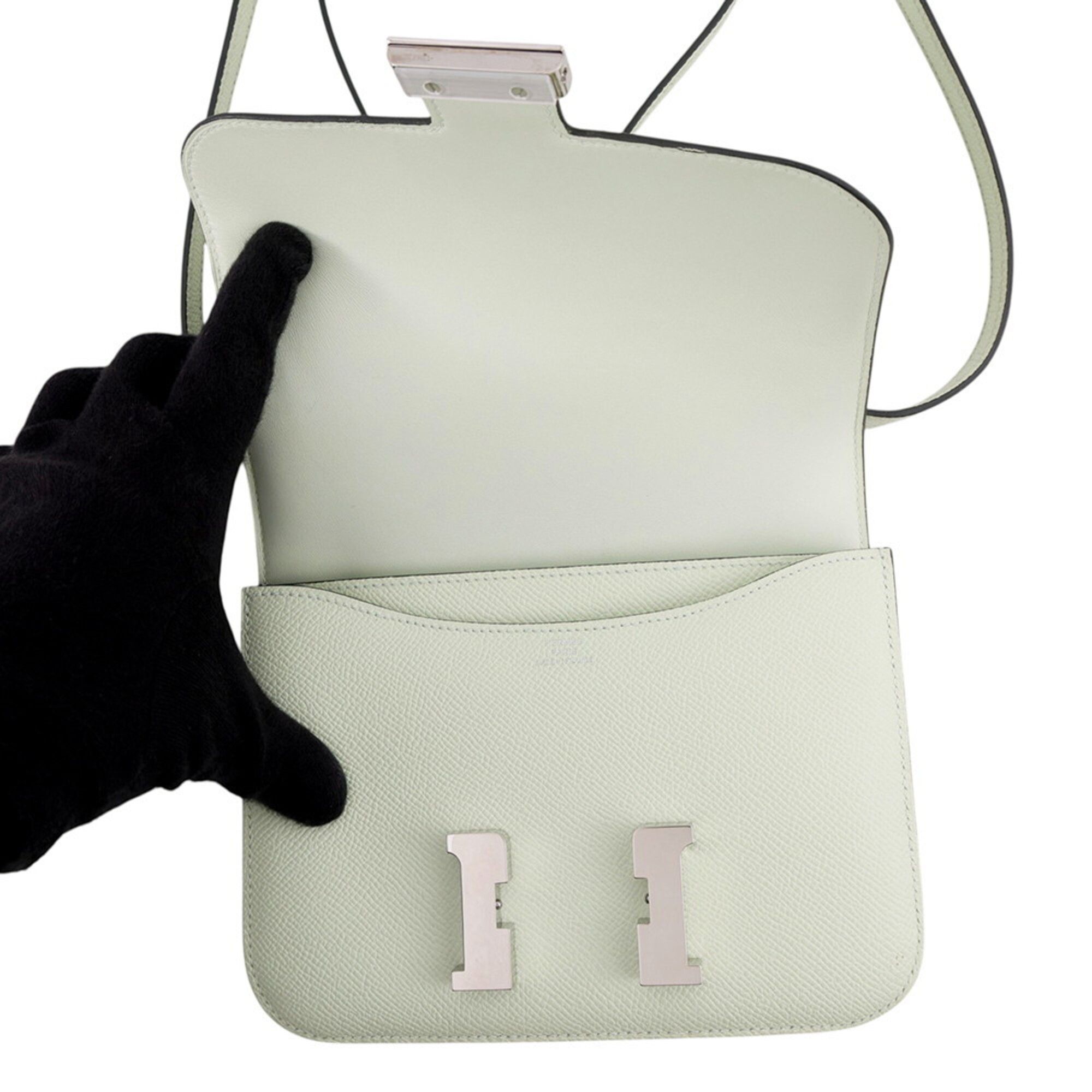 Epsom Leather Handbag Shoulder Bag (Pre-Owned) - Hermes - Modalova