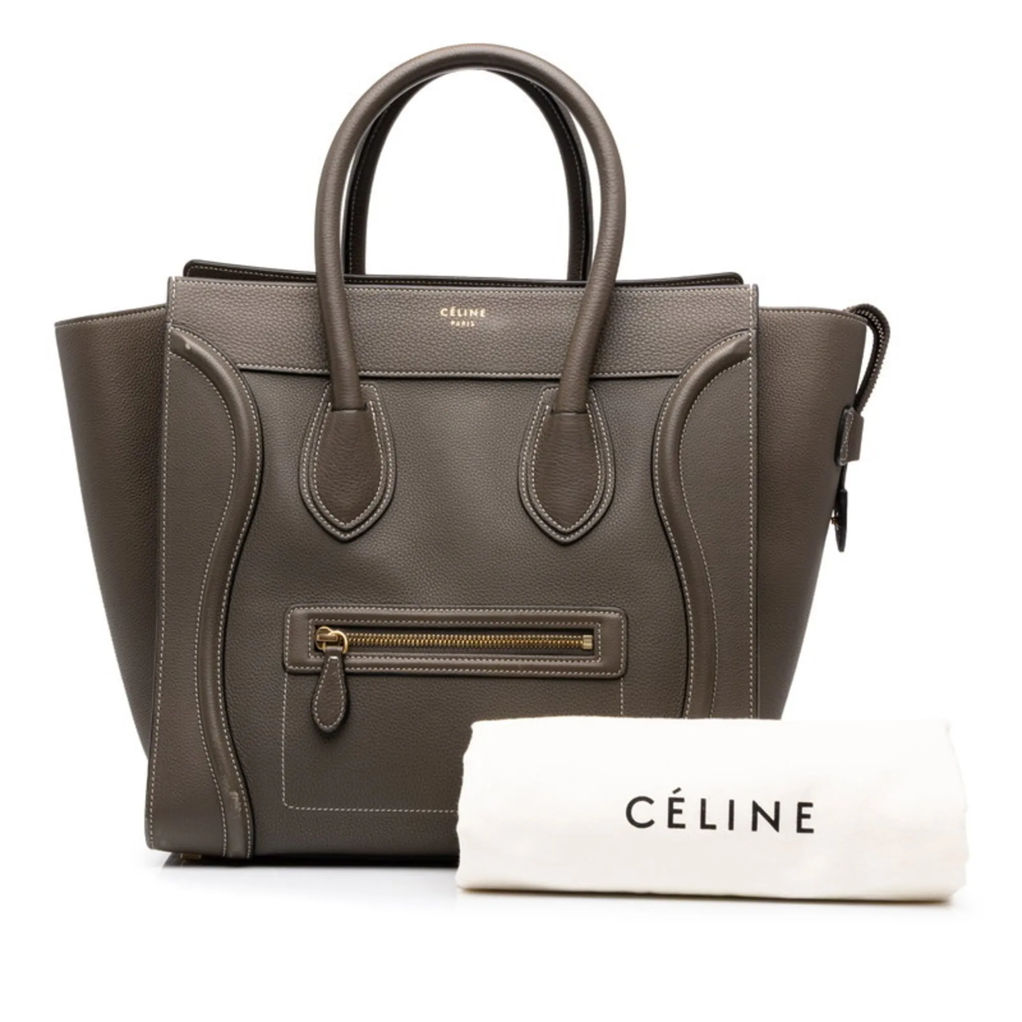 Leather Handbag (Pre-Owned) - Celine - Modalova