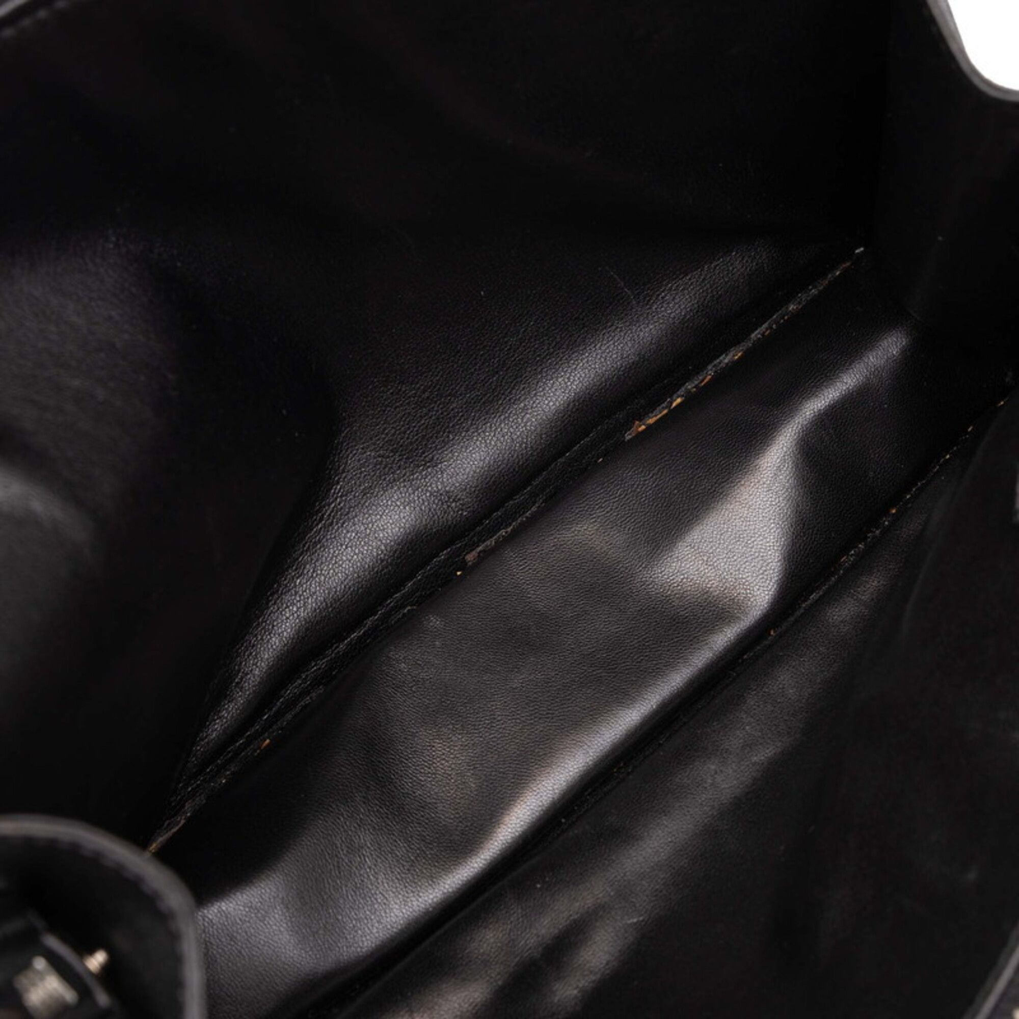 Saffiano Triangle Leather Clutch Bag (Pre-Owned) - Prada - Modalova