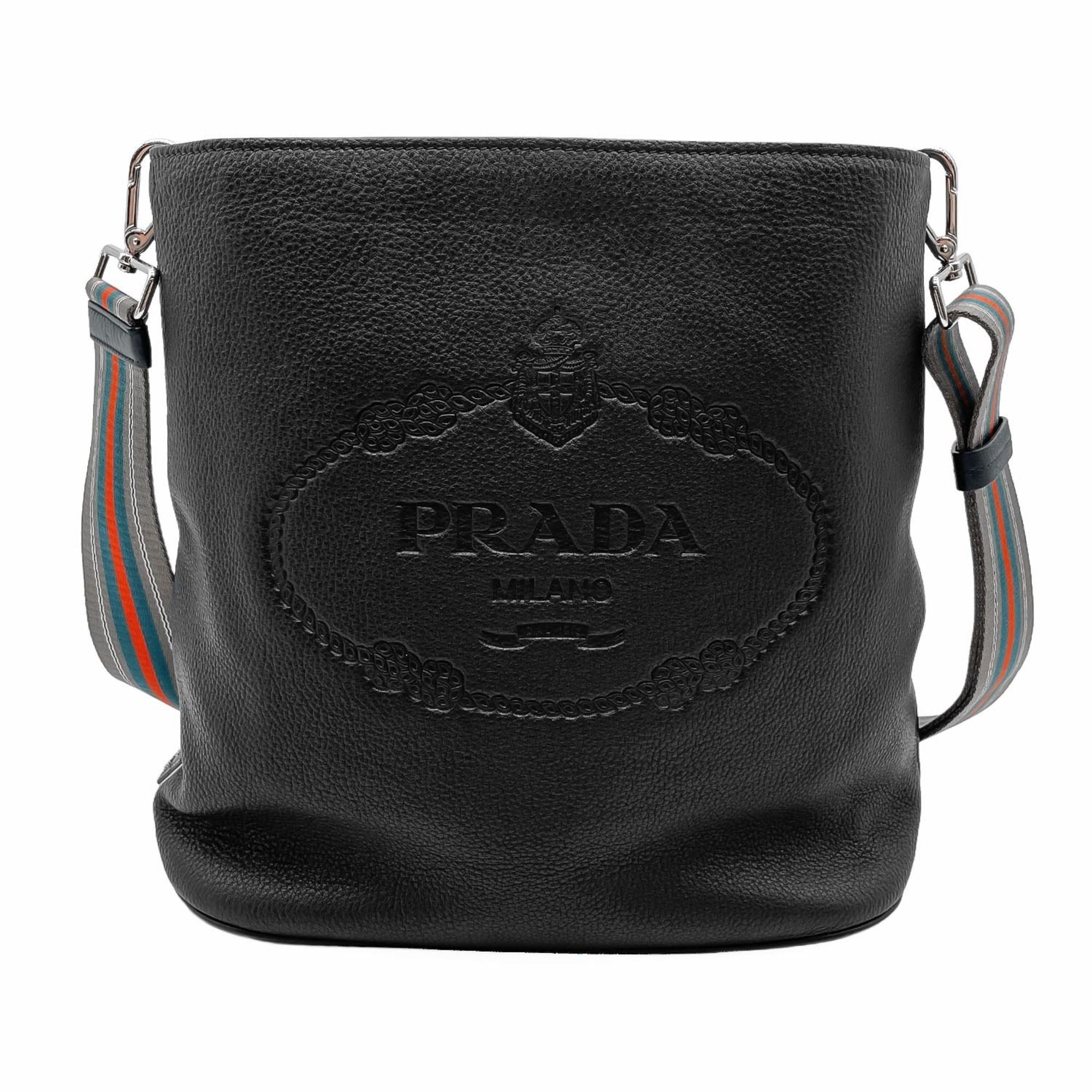 Leather Shoulder Bag (Pre-Owned) - Prada - Modalova