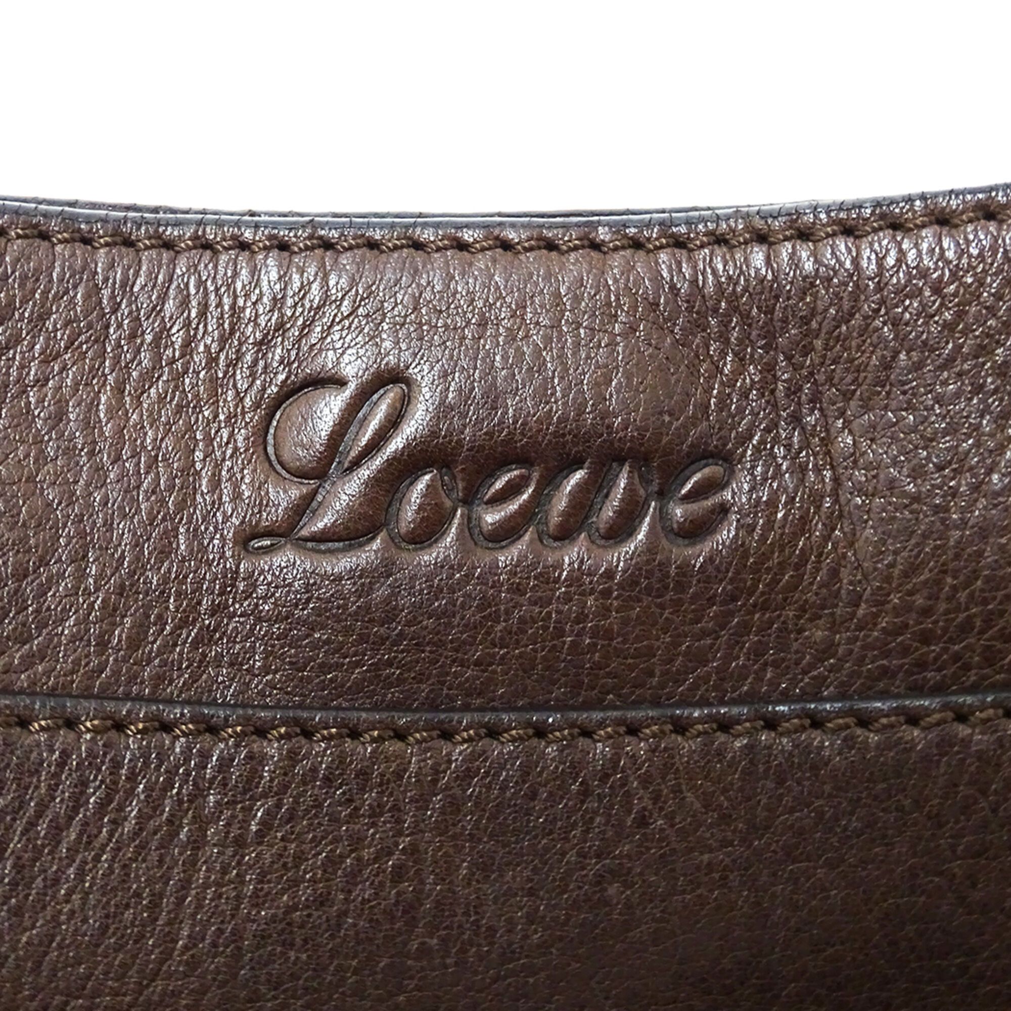 Leather Handbag Shoulder Bag (Pre-Owned) - Loewe - Modalova