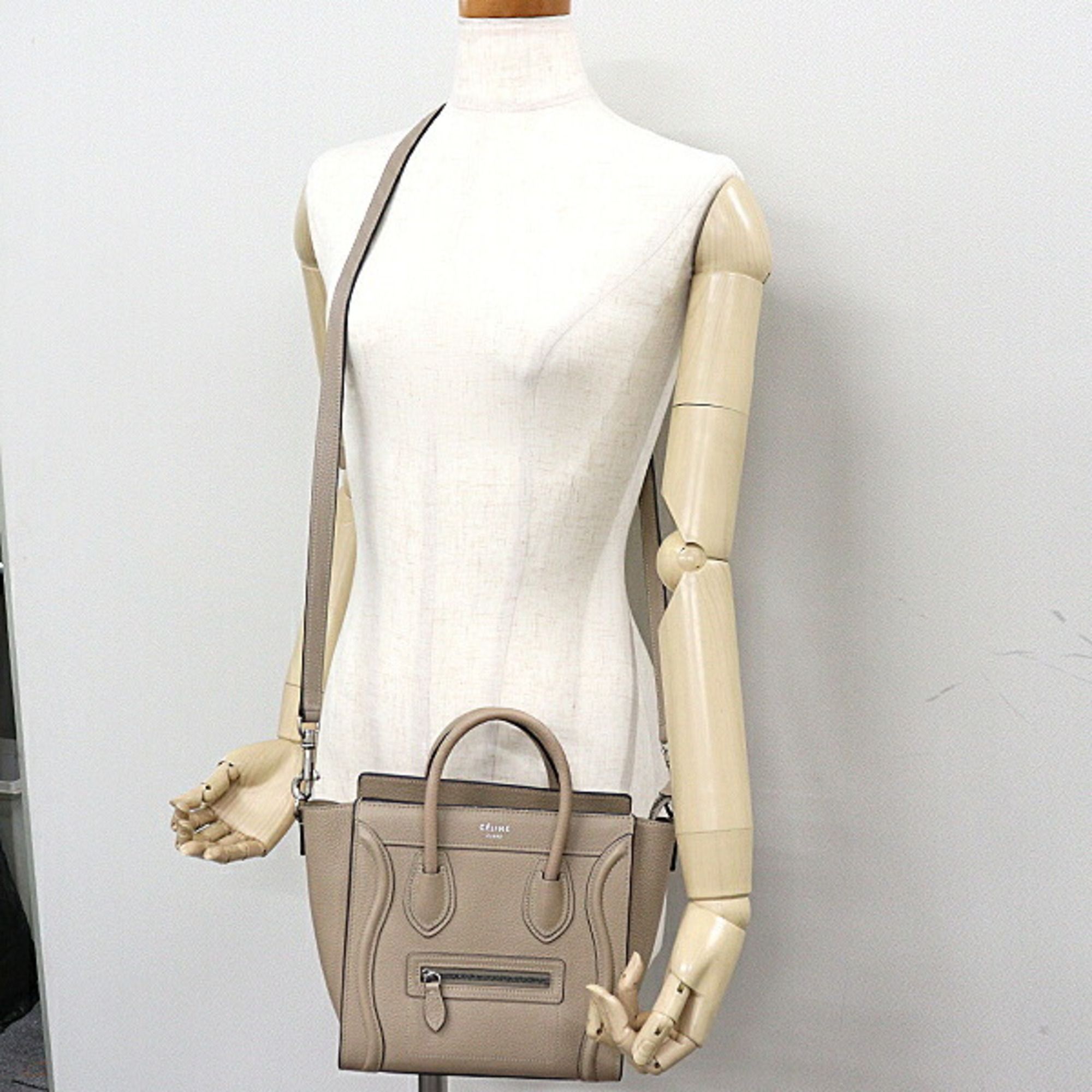 Leather Handbag Shoulder Bag (Pre-Owned) - Celine - Modalova