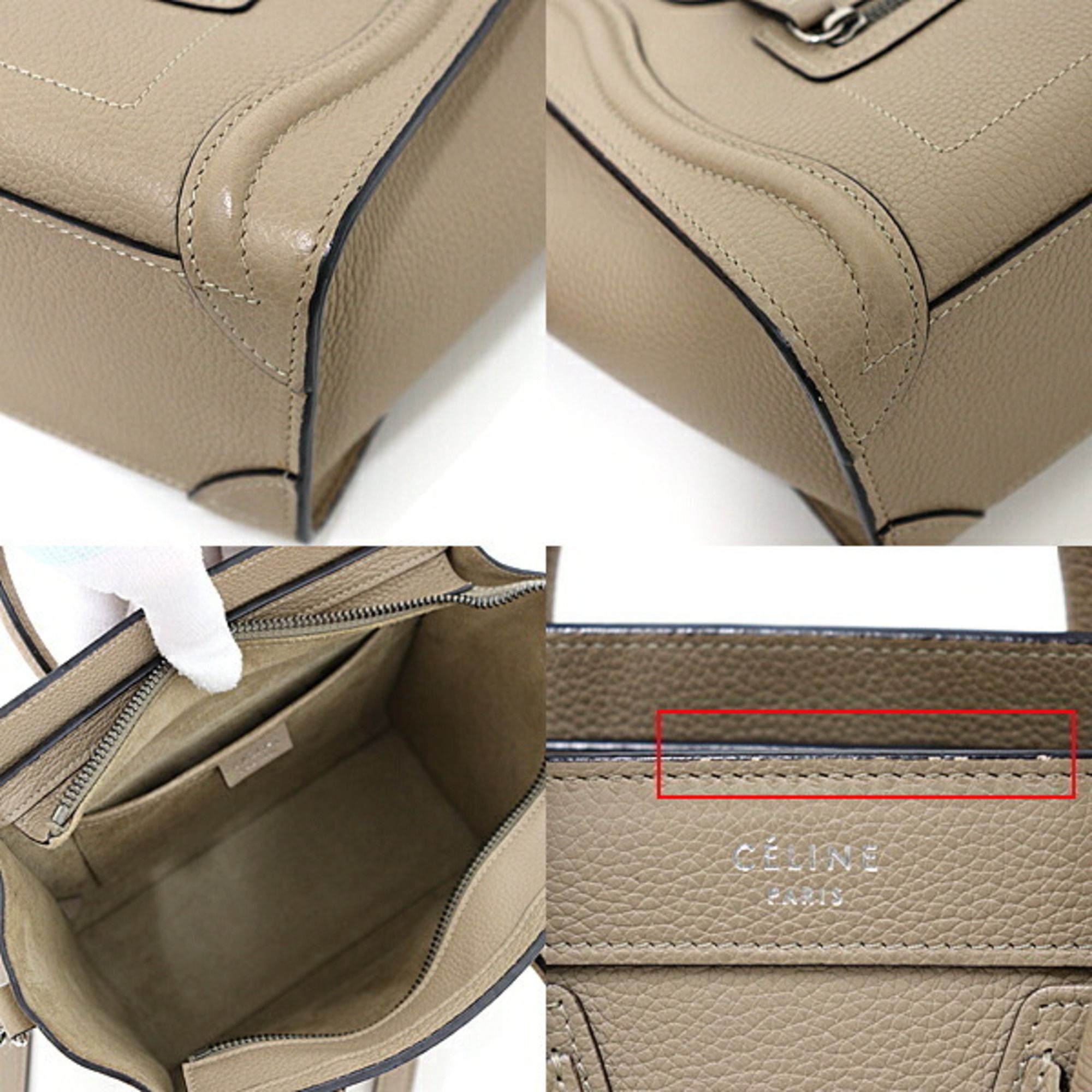 Leather Handbag Shoulder Bag (Pre-Owned) - Celine - Modalova