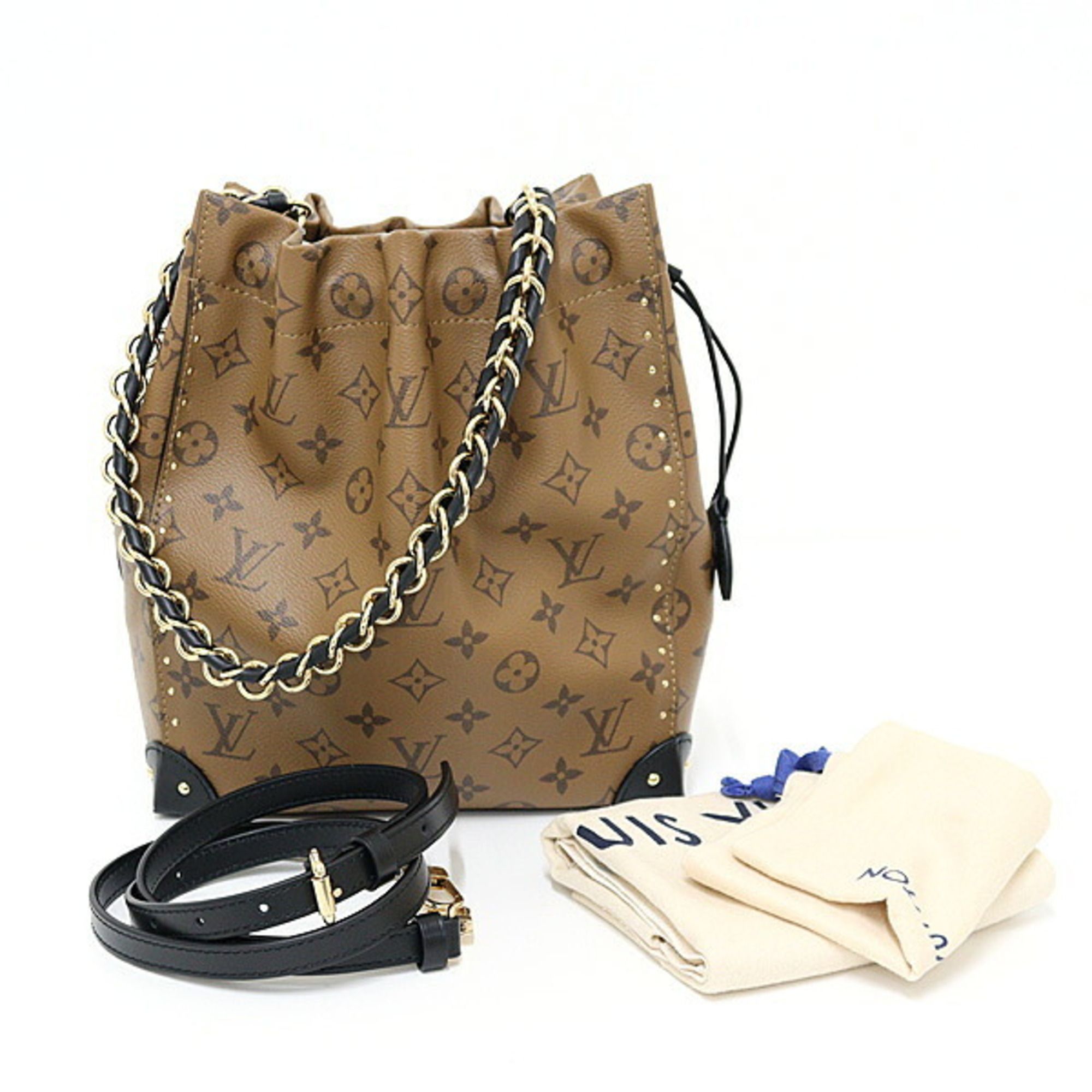 Monogram Empreinte Monogram Reverse Canvas Leather Handbag Shoulder Bag (Pre-Owned) - Louis Vuitton - Modalova