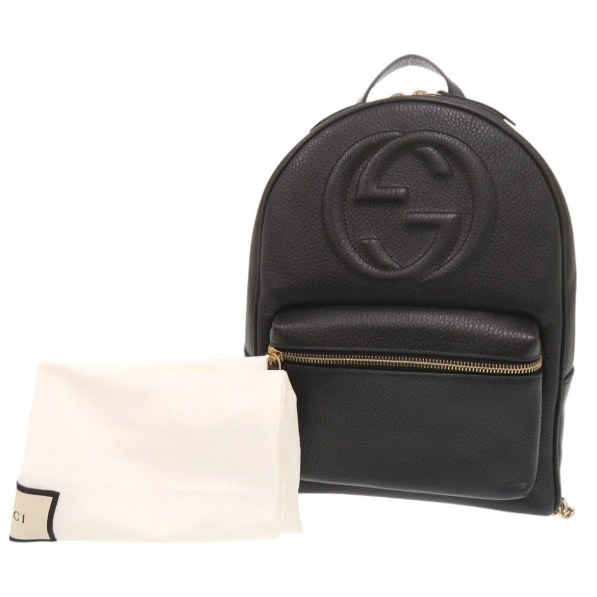 Leather Backpack (Pre-Owned) - Gucci - Modalova
