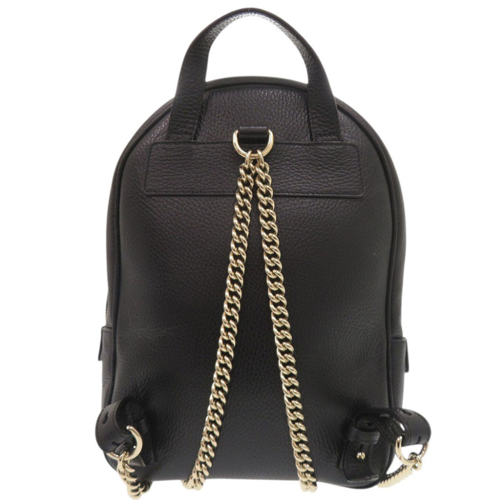 Leather Backpack (Pre-Owned) - Gucci - Modalova