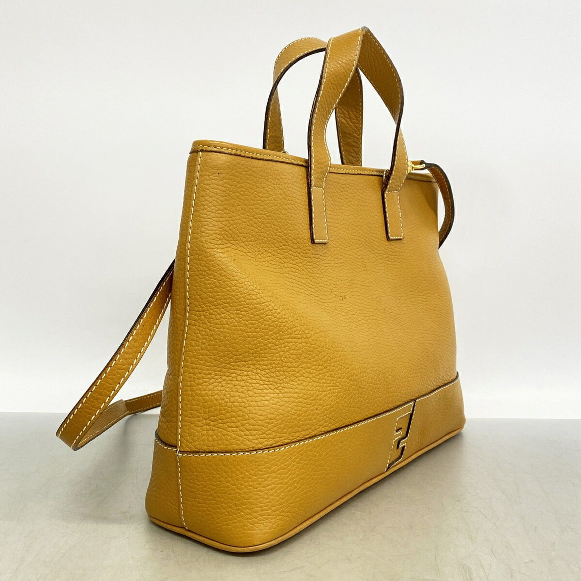 Leather Tote Bag (Pre-Owned) - Fendi - Modalova