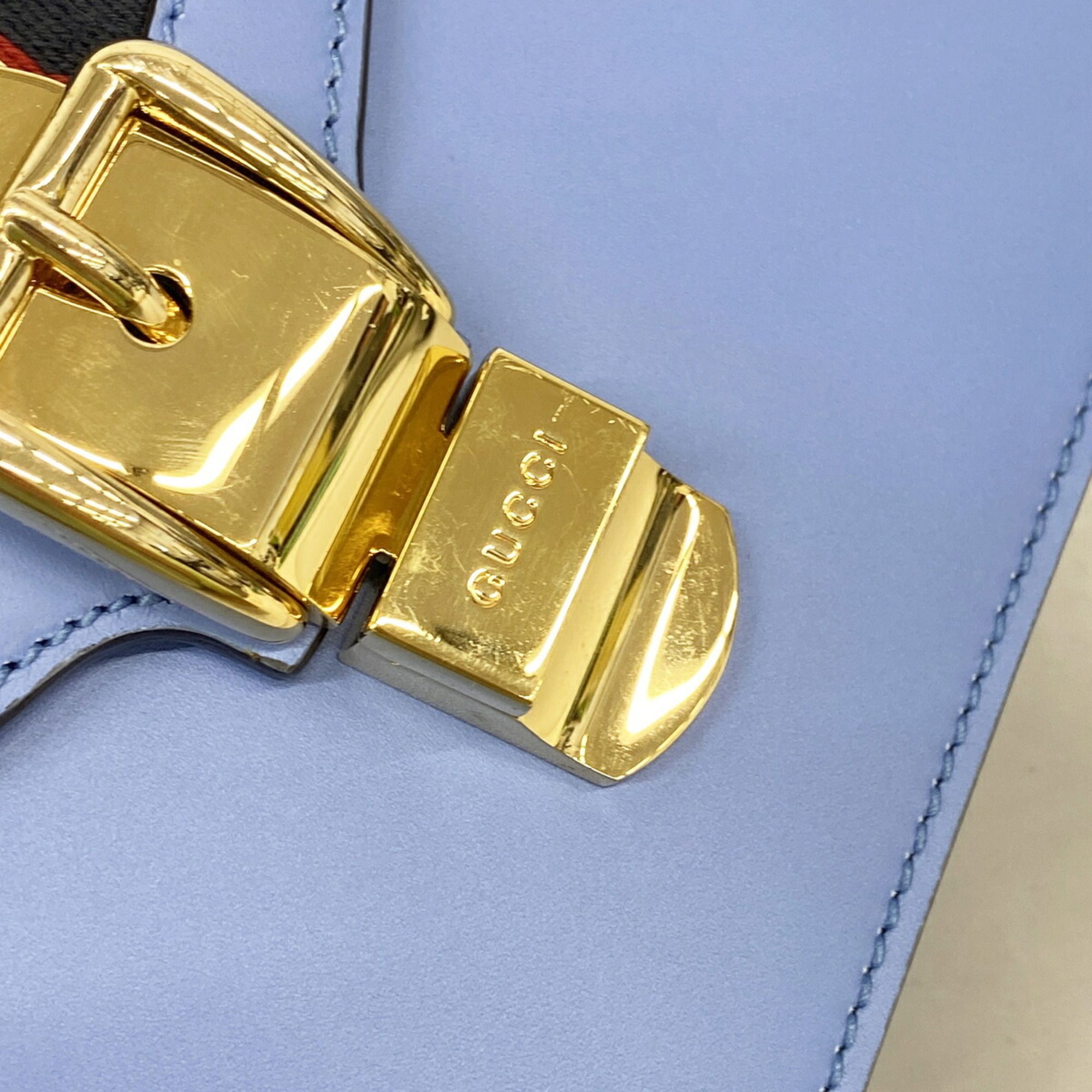 Leather Handbag (Pre-Owned) - Gucci - Modalova