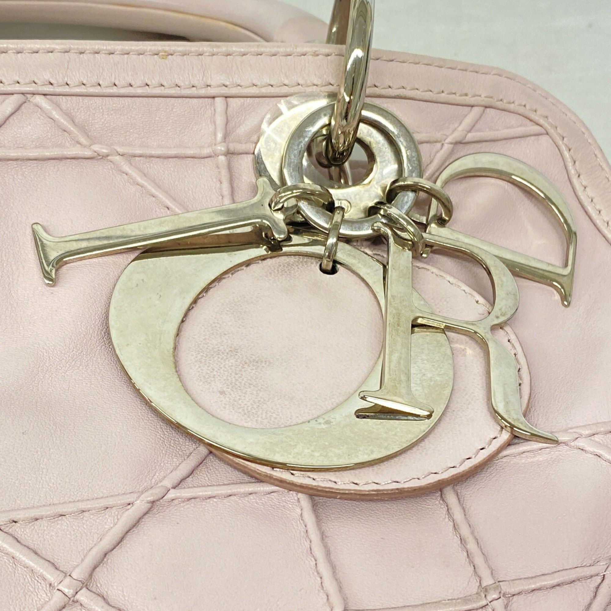 Leather Handbag (Pre-Owned) - Christian Dior - Modalova