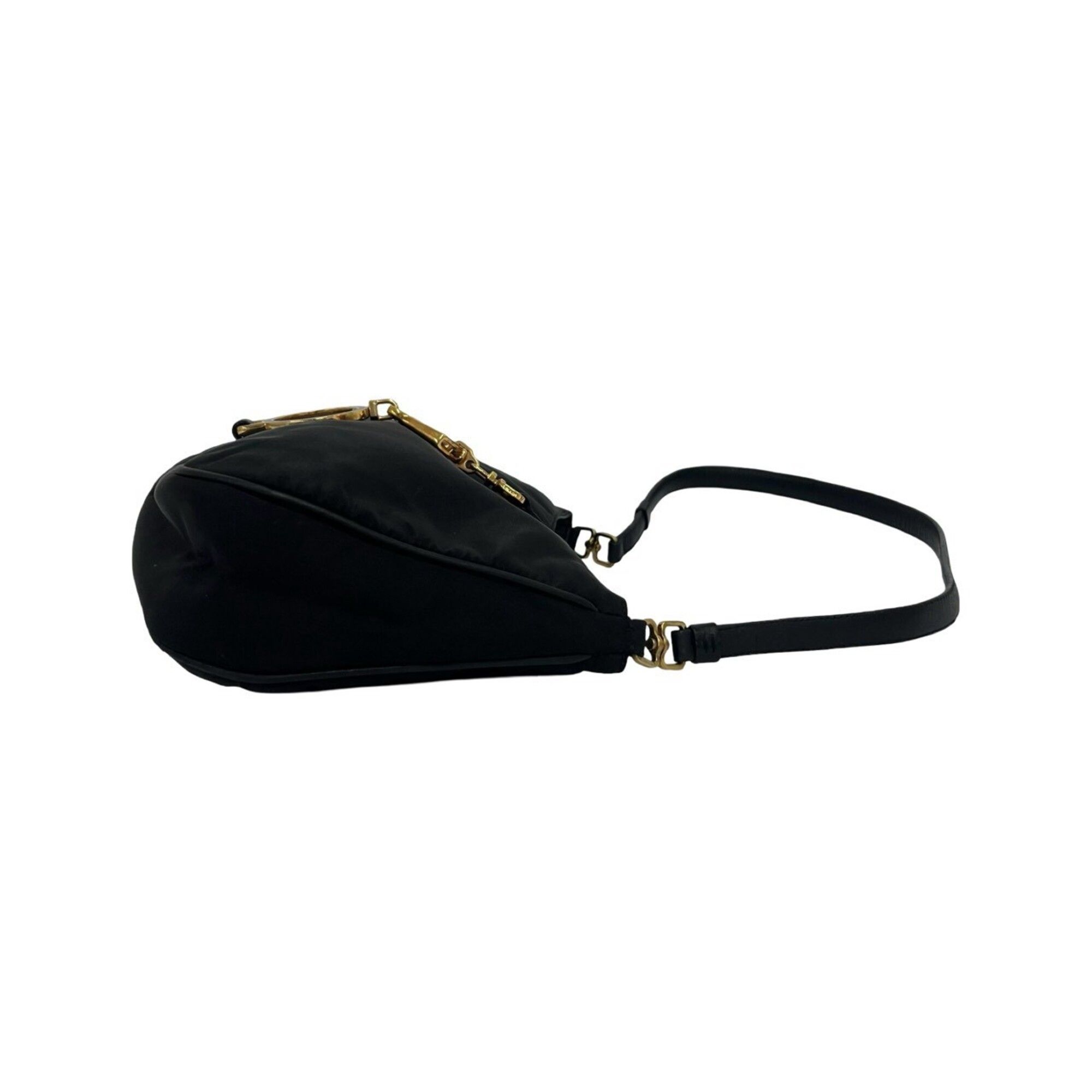 Nylon Leather Shoulder Bag (Pre-Owned) - Prada - Modalova