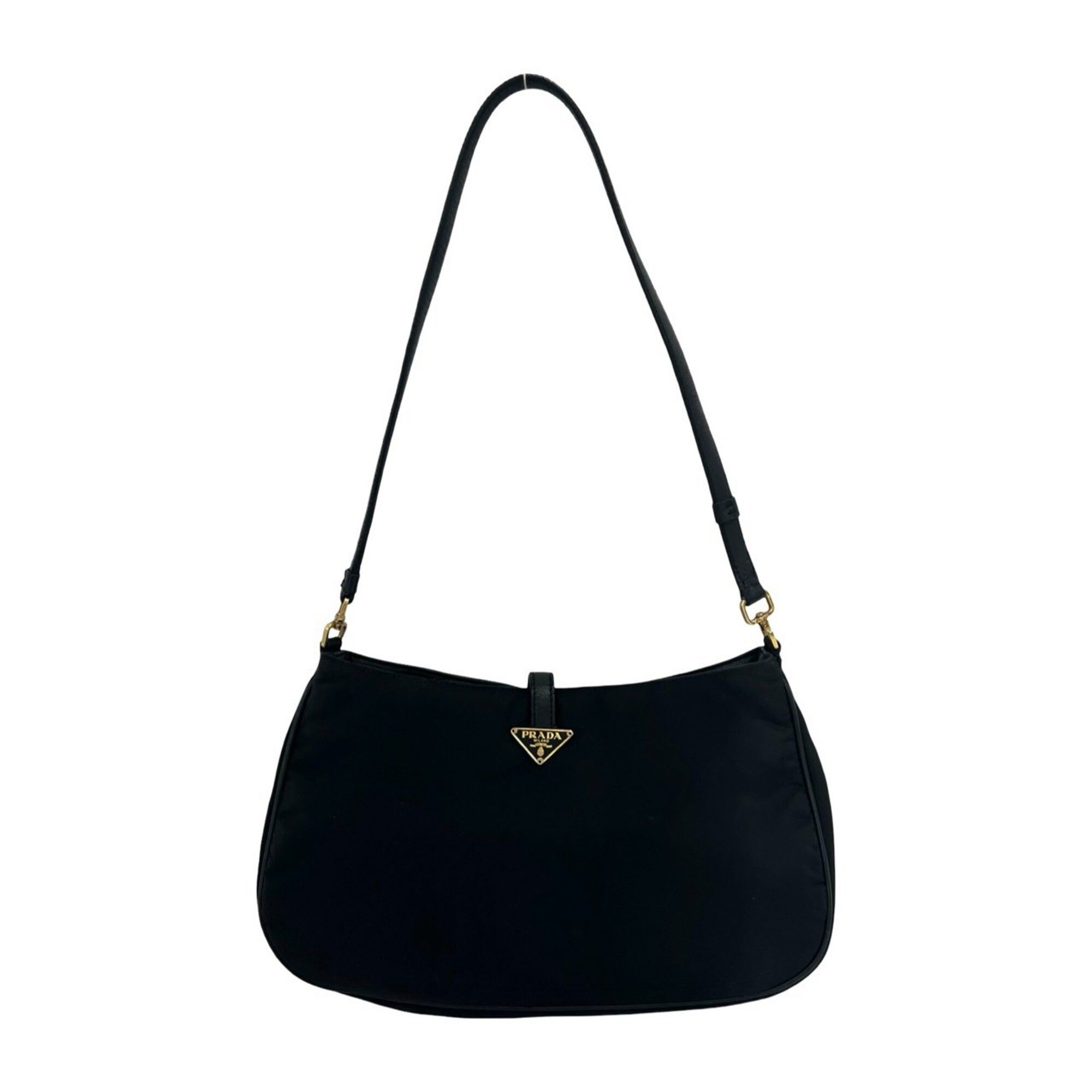 Nylon Leather Shoulder Bag (Pre-Owned) - Prada - Modalova