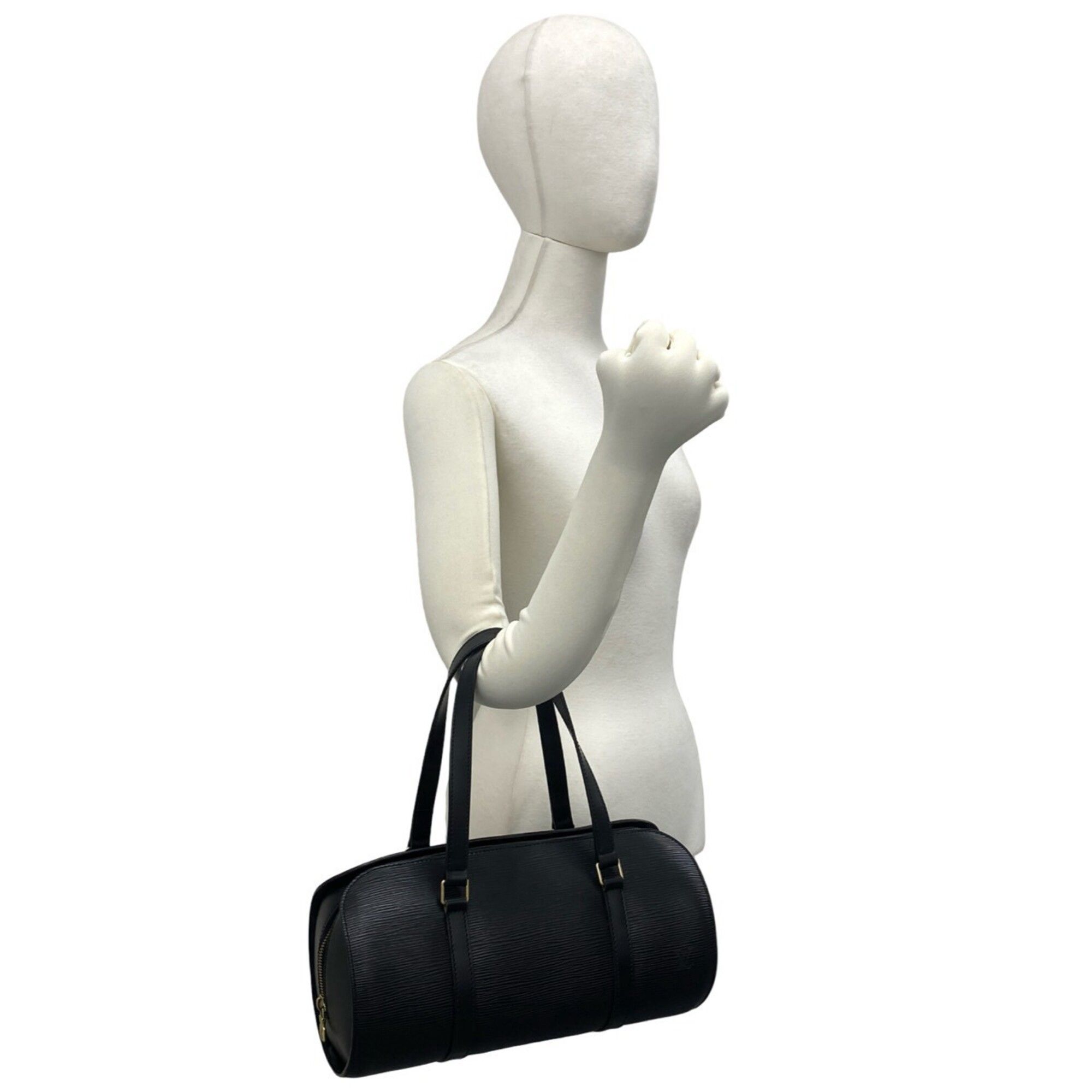 Leather Boston Bag Handbag (Pre-Owned) - Louis Vuitton - Modalova