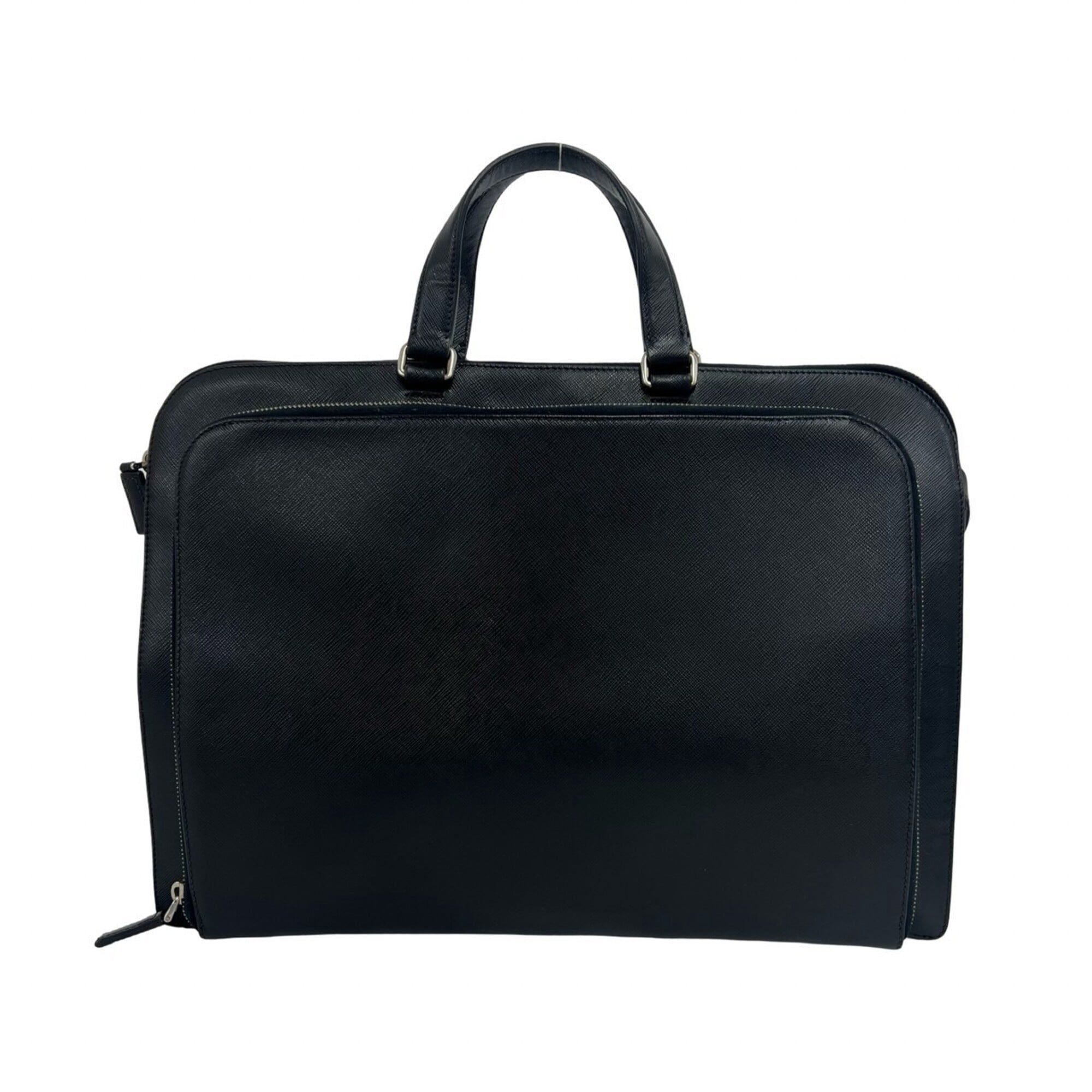 Leather Briefcase (Pre-Owned) - Prada - Modalova