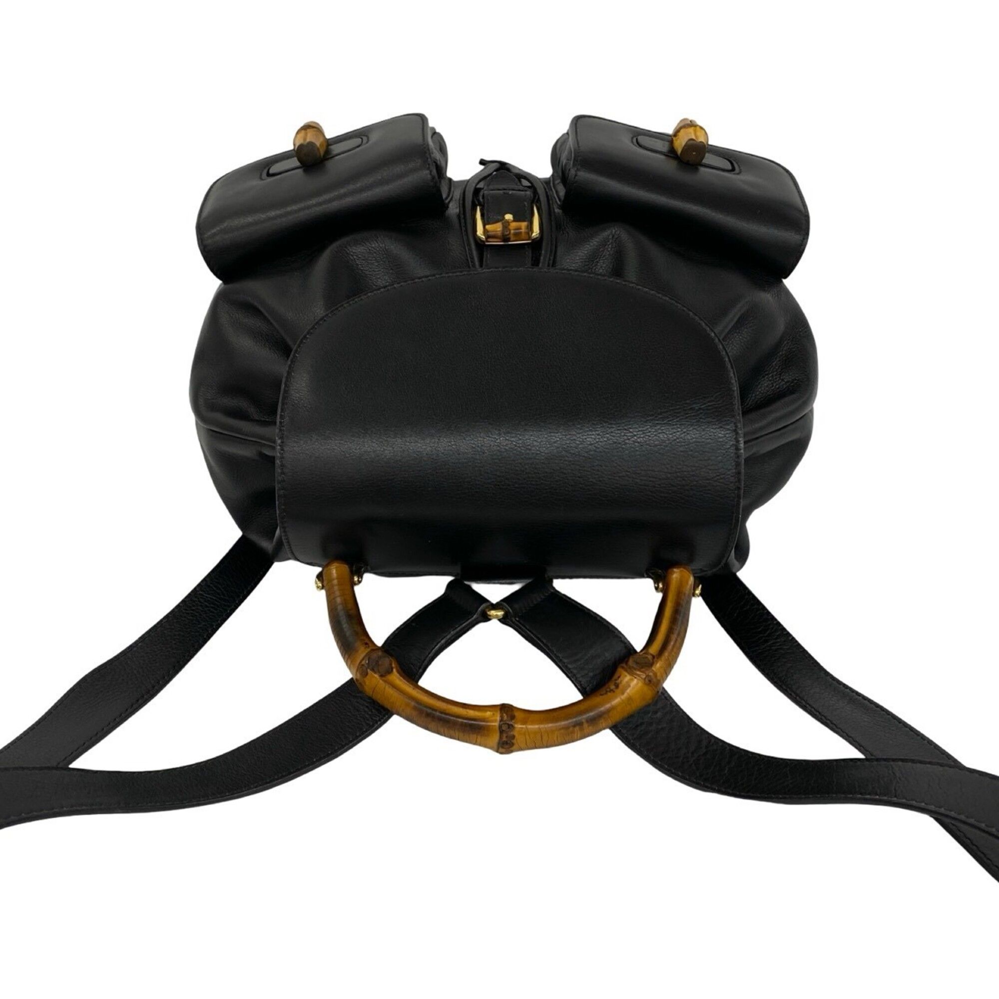 Leather Backpack (Pre-Owned) - Gucci - Modalova