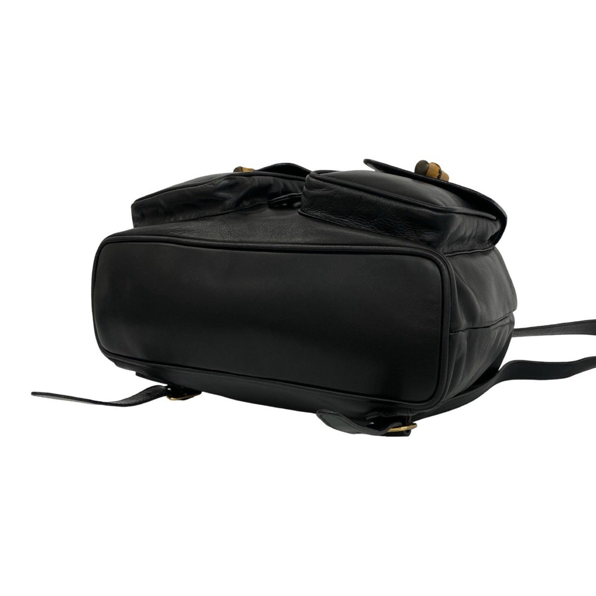 Leather Backpack (Pre-Owned) - Gucci - Modalova
