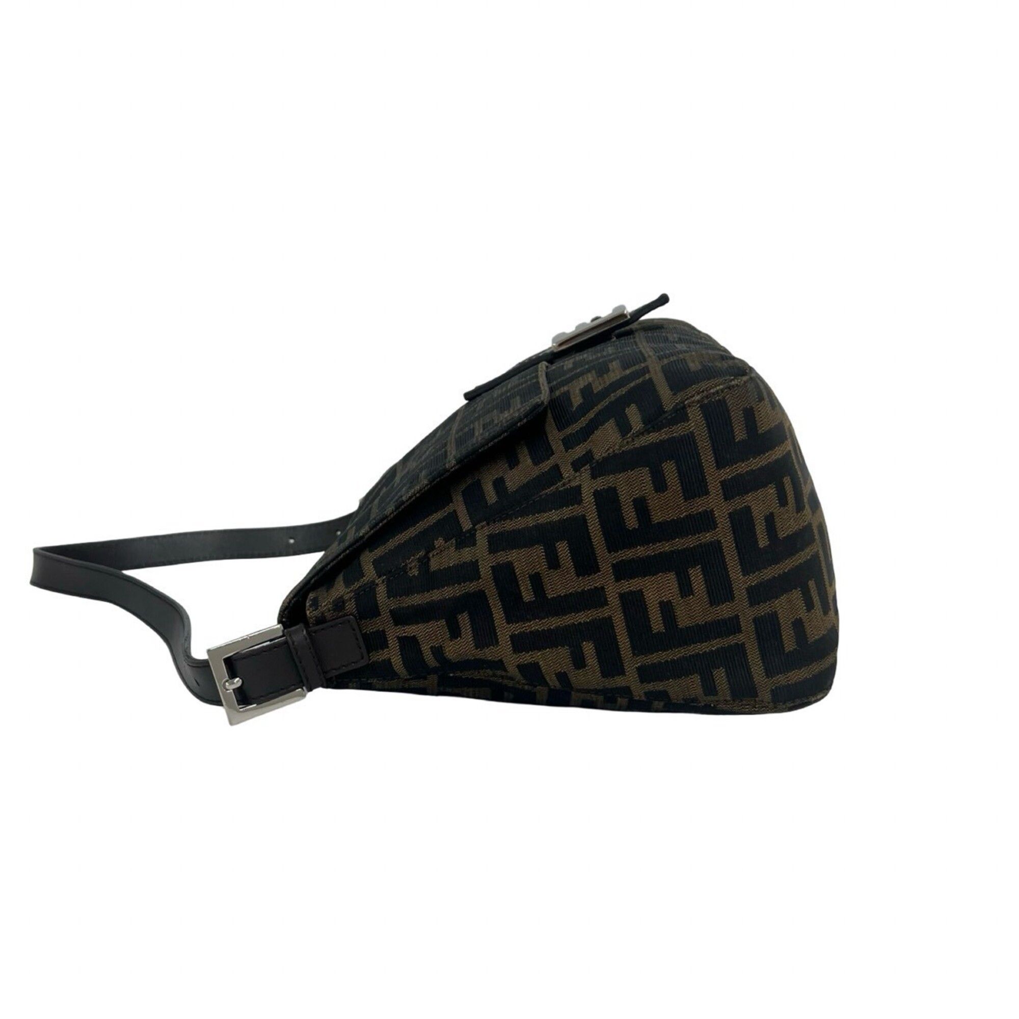 Canvas Leather Shoulder Bag (Pre-Owned) - Fendi - Modalova