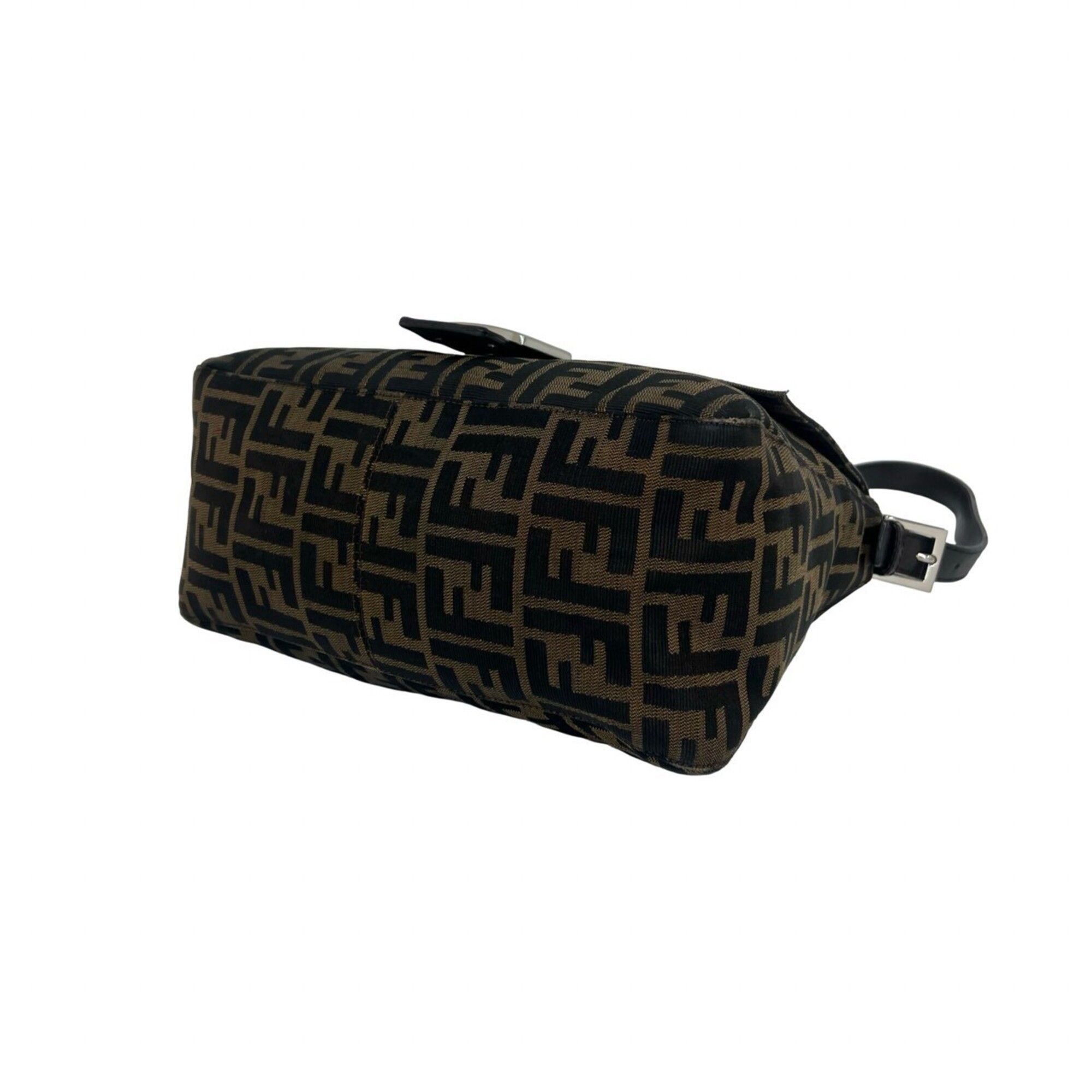 Canvas Leather Shoulder Bag (Pre-Owned) - Fendi - Modalova